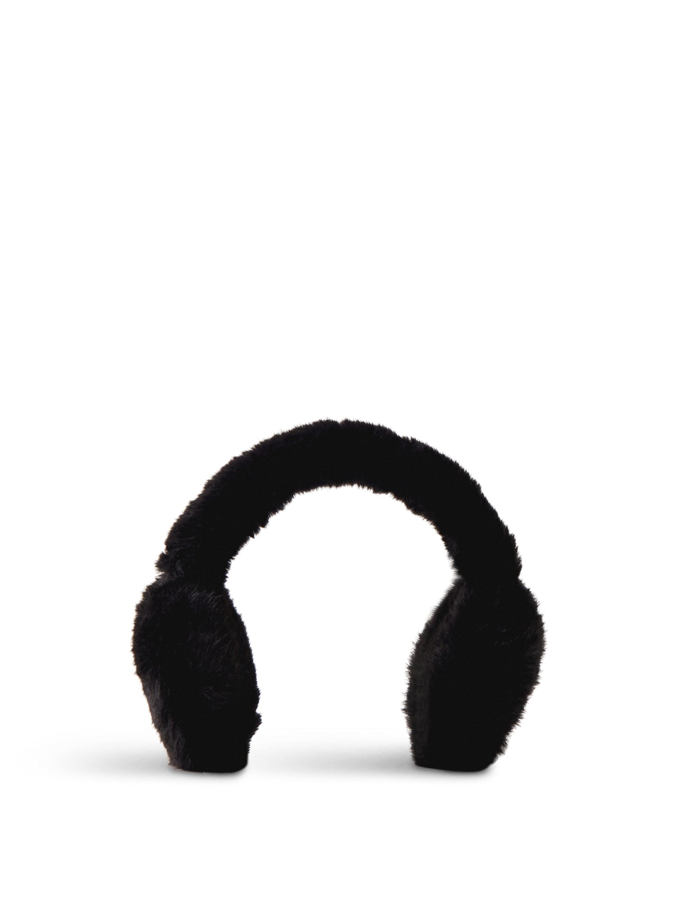 Jutlandia Black Faux Fur Earmuffs
