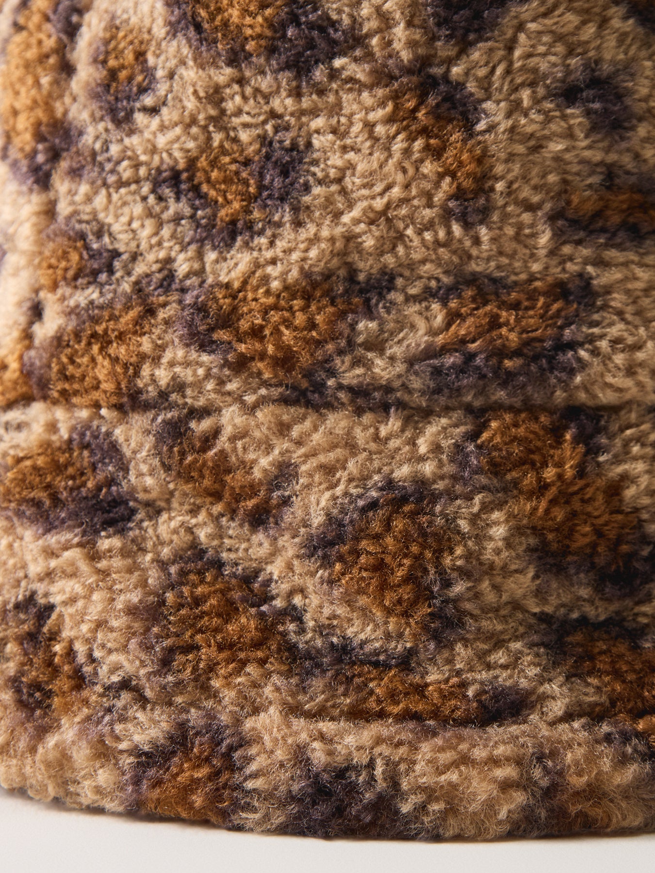 Netty Leopard Bucket Hat Brown