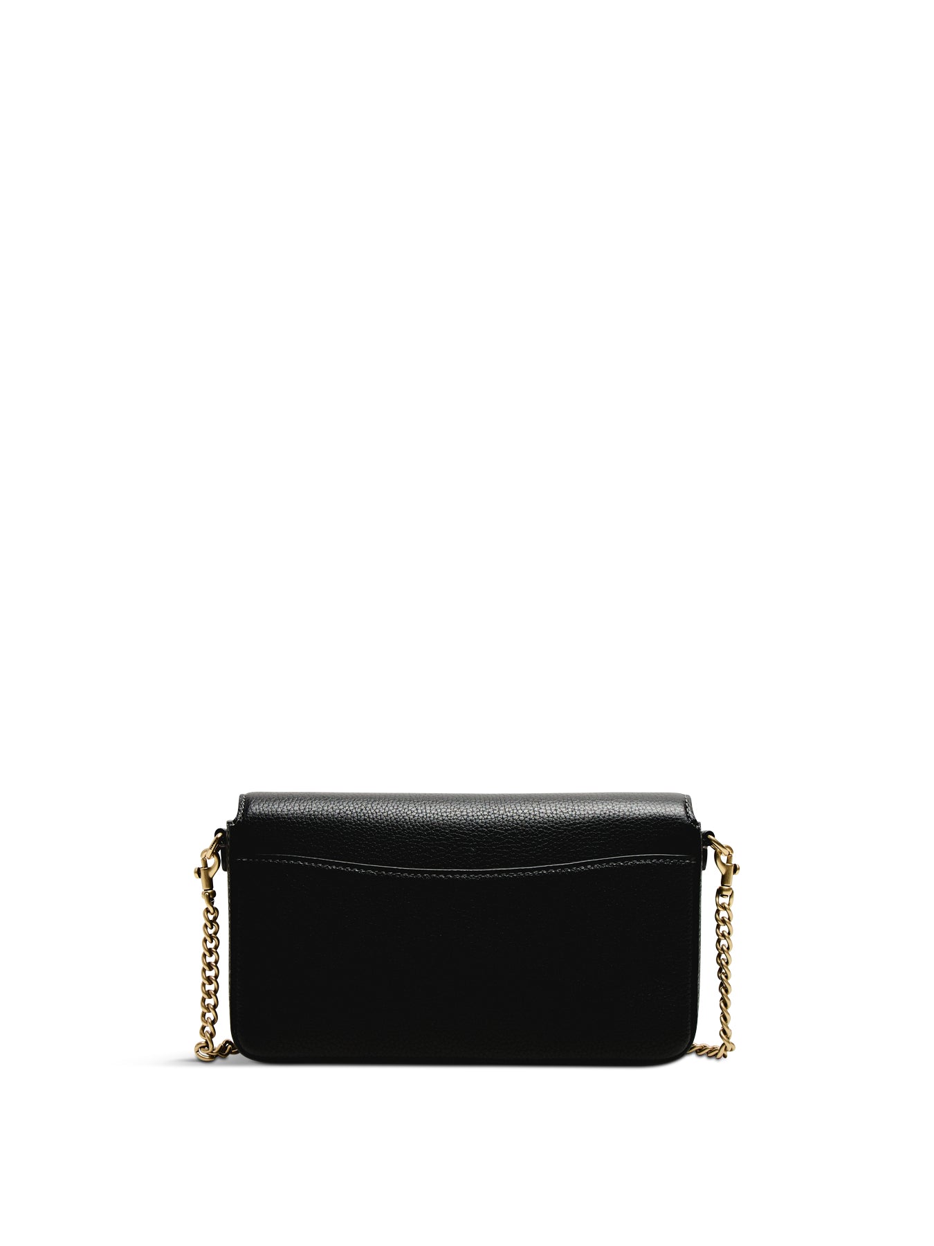 Essential Leather Crossbody Bag Black