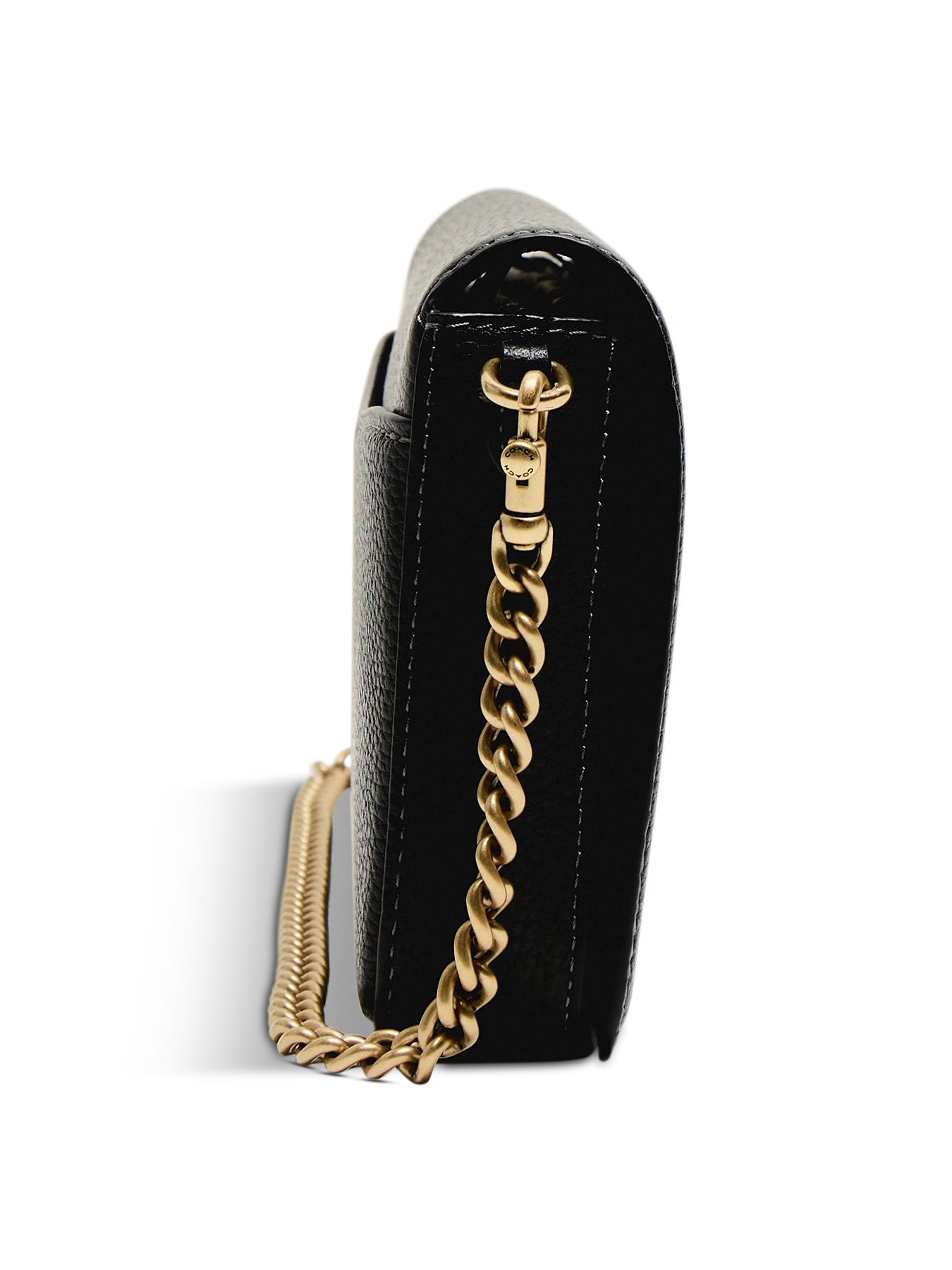 Essential Leather Crossbody Bag Black