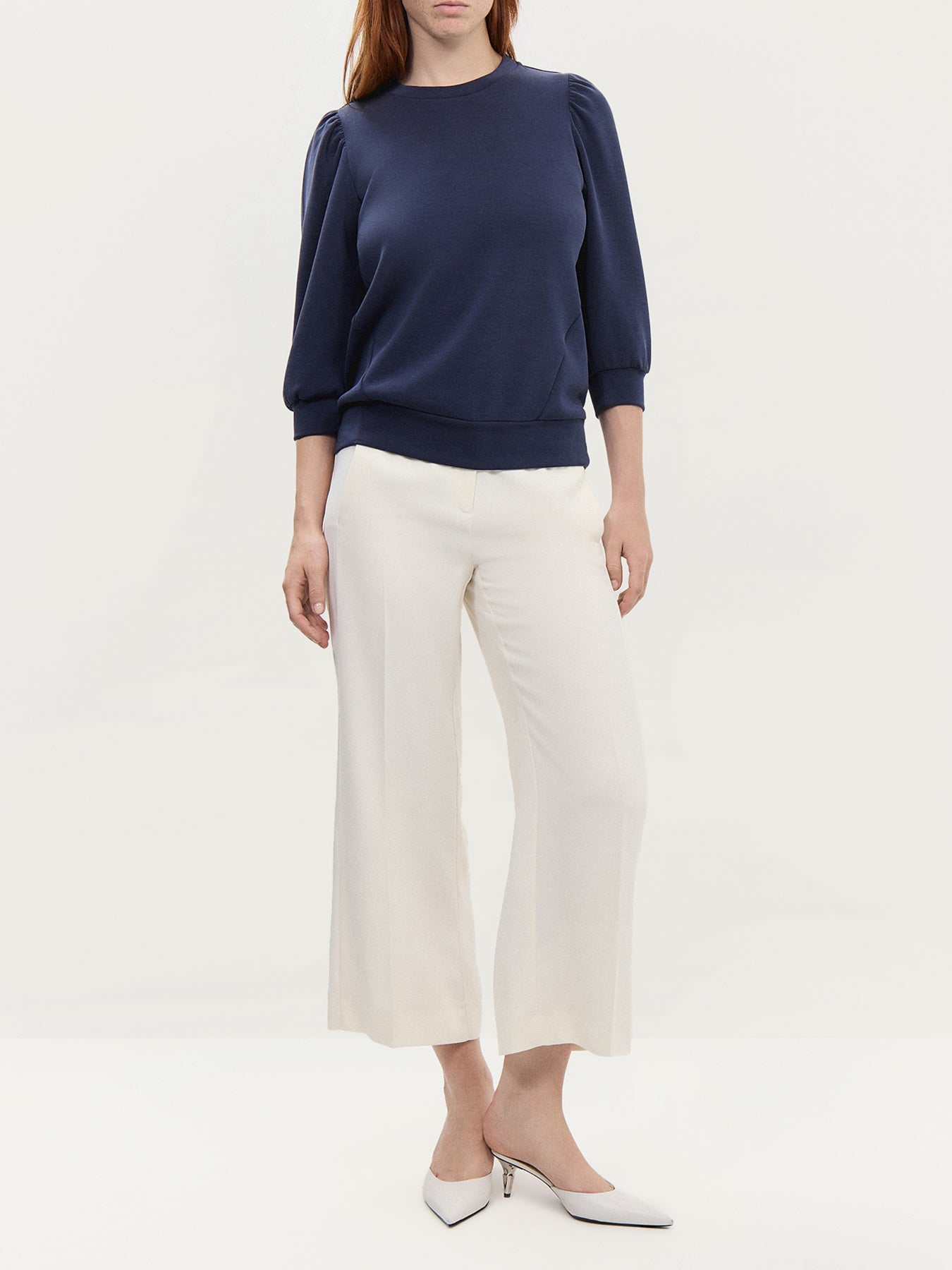 Slftenny 3/4 Sweat Top