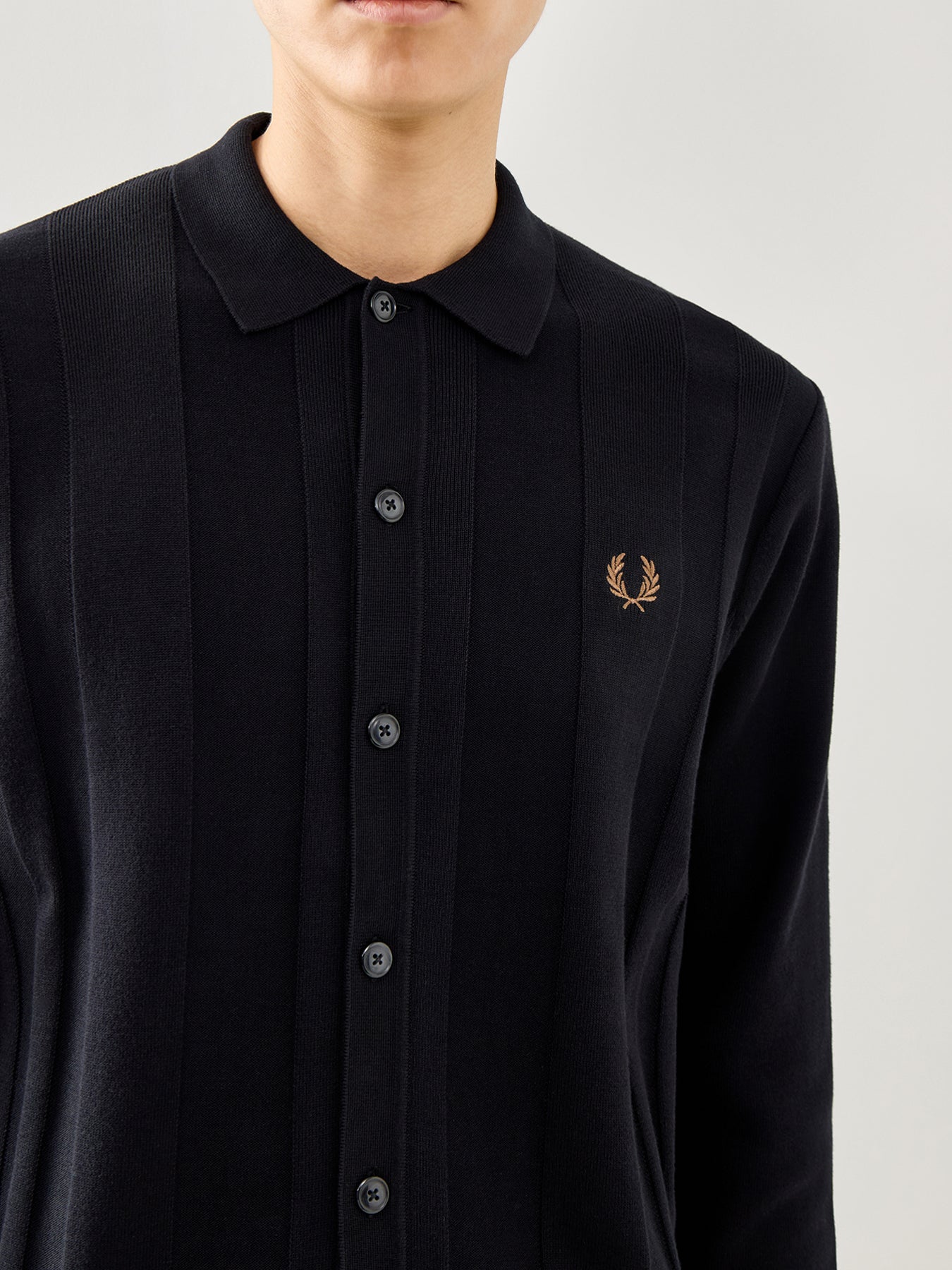 Button Through Knitted Shirt