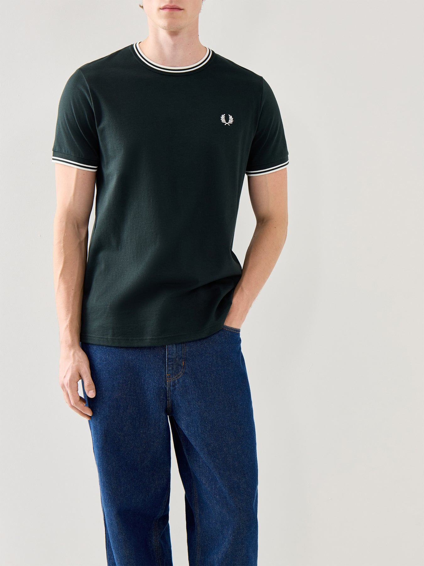 Twin Tipped T-Shirt Short Sleeves Black