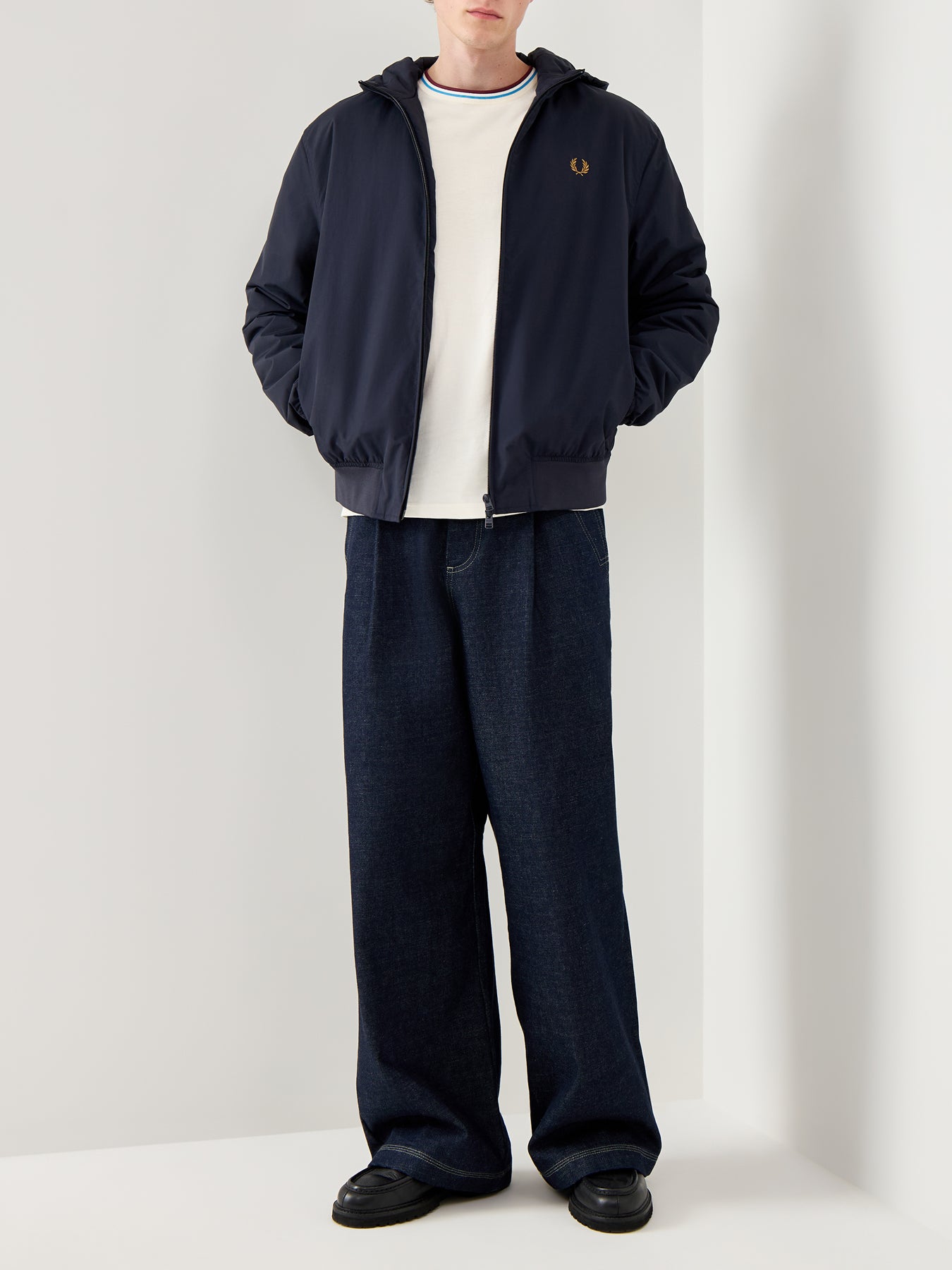 Twin Tipped Cotton T-Shirt White