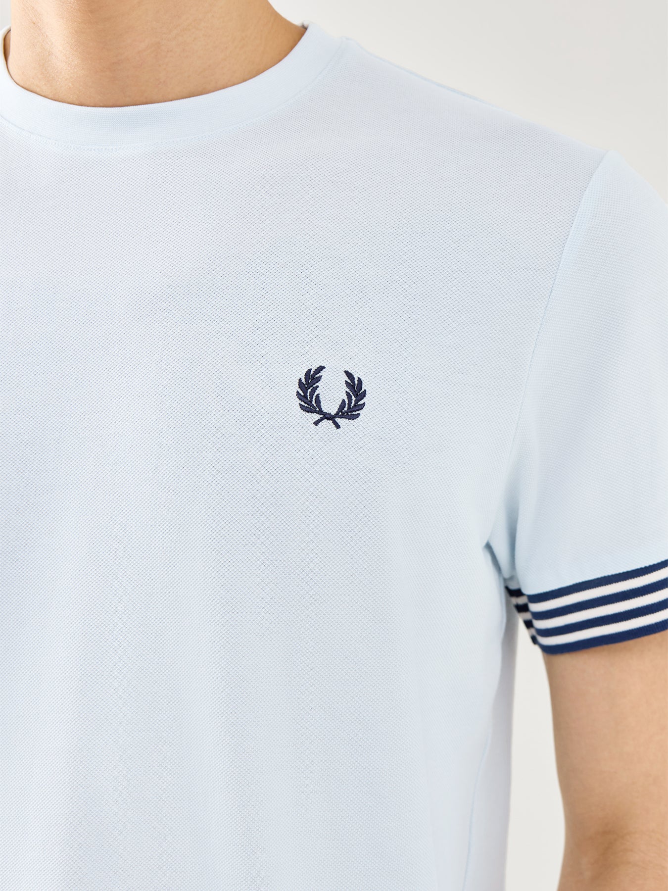 Striped Cuff T-Shirt