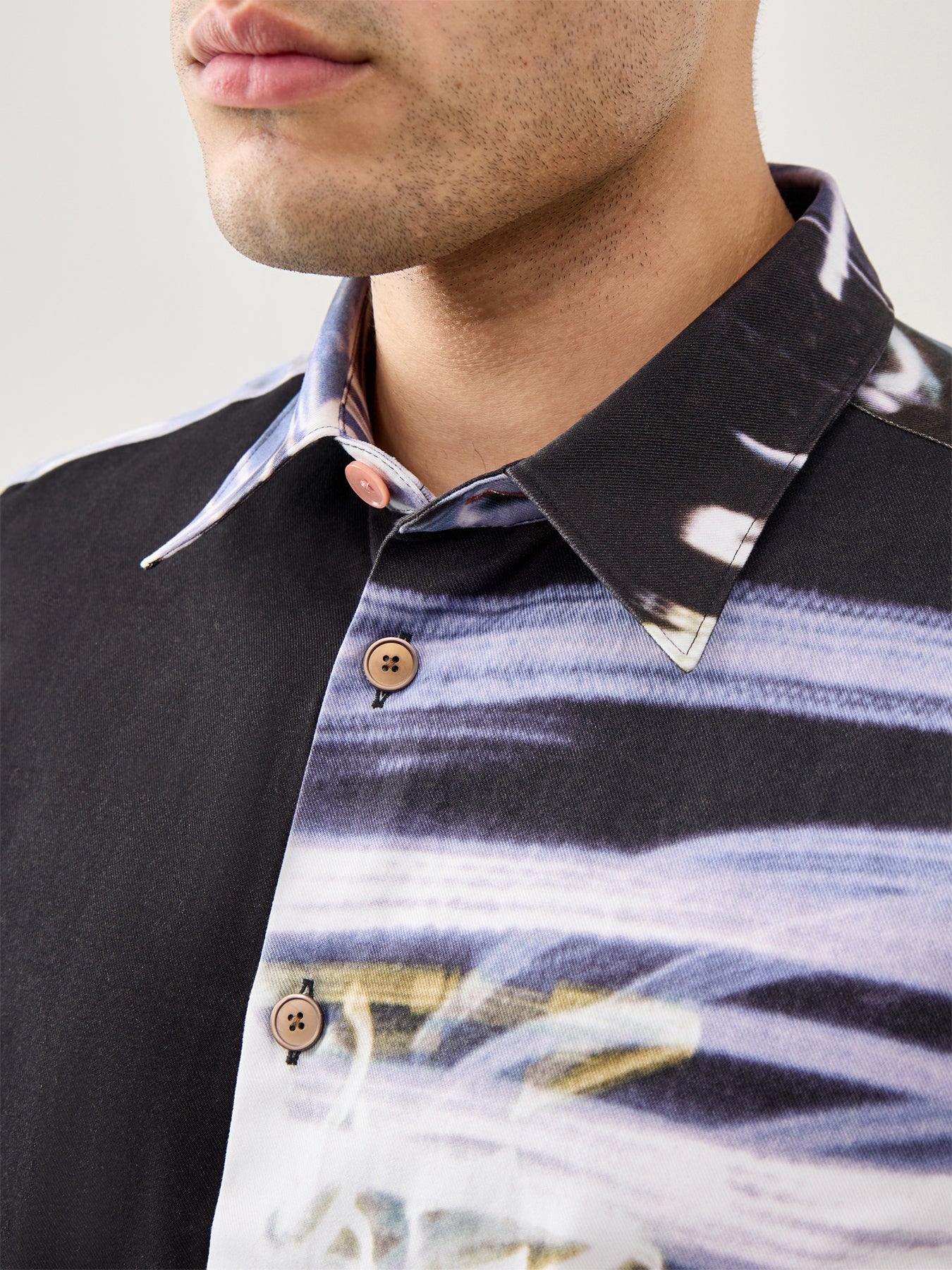 Funfair Lights Shirt Black