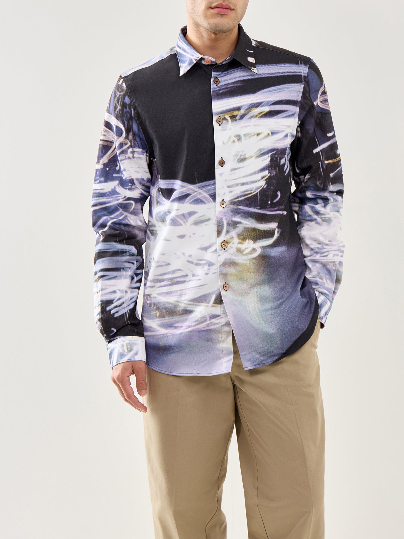 Funfair Lights Shirt Black