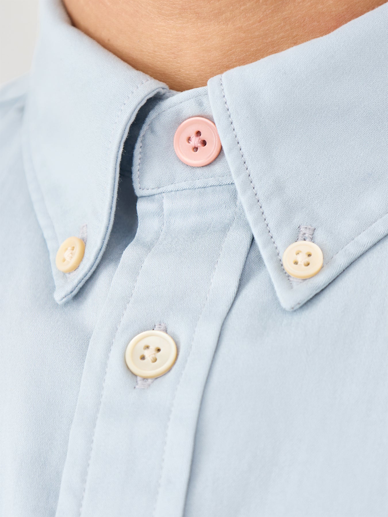 Soft Touch Cotton Shirt Blue