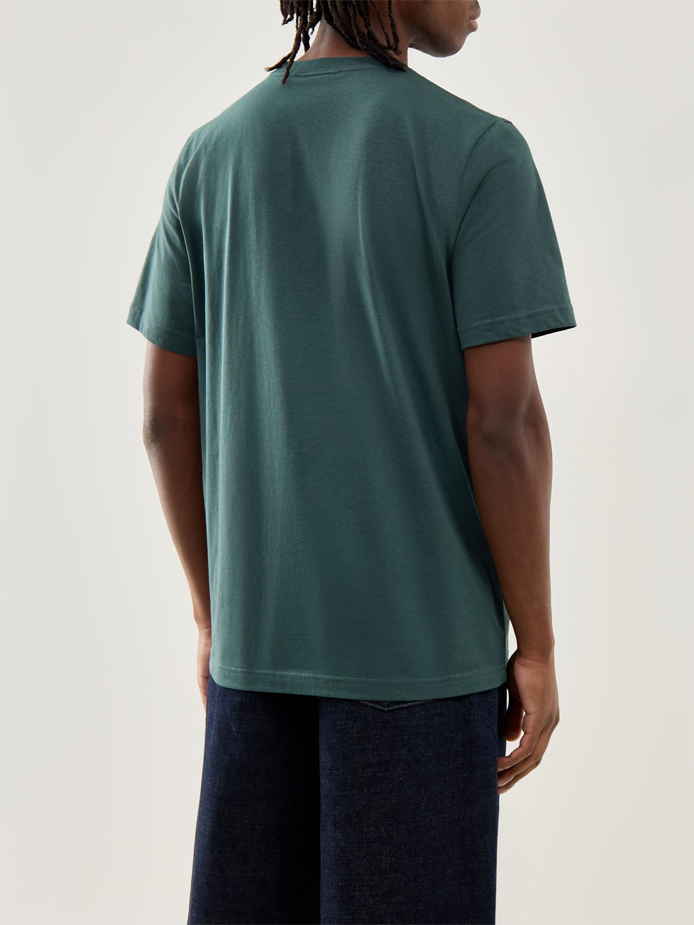 Zebra Tee Petrol Green