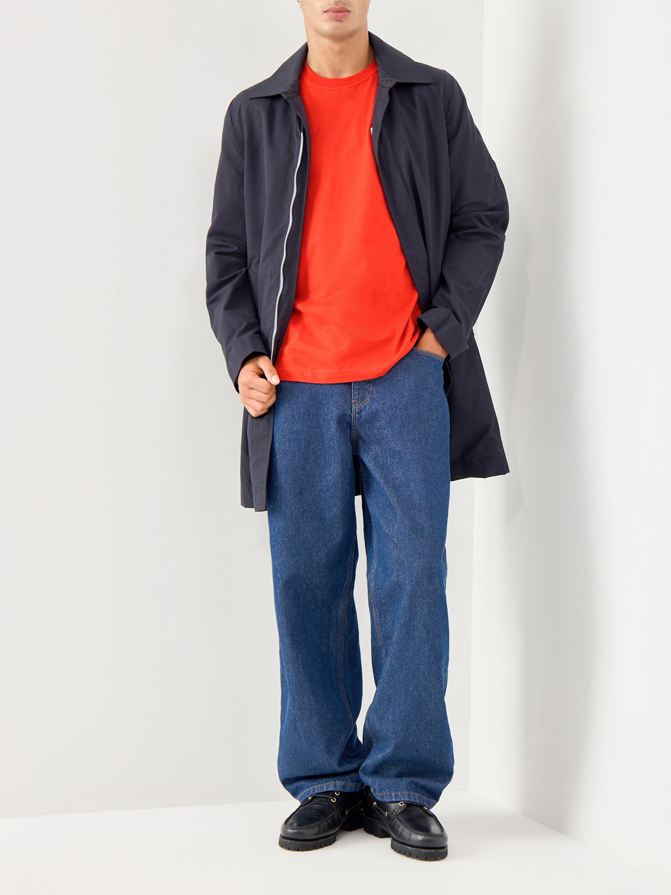 Zebra Short Sleeves Cotton Tee Coral