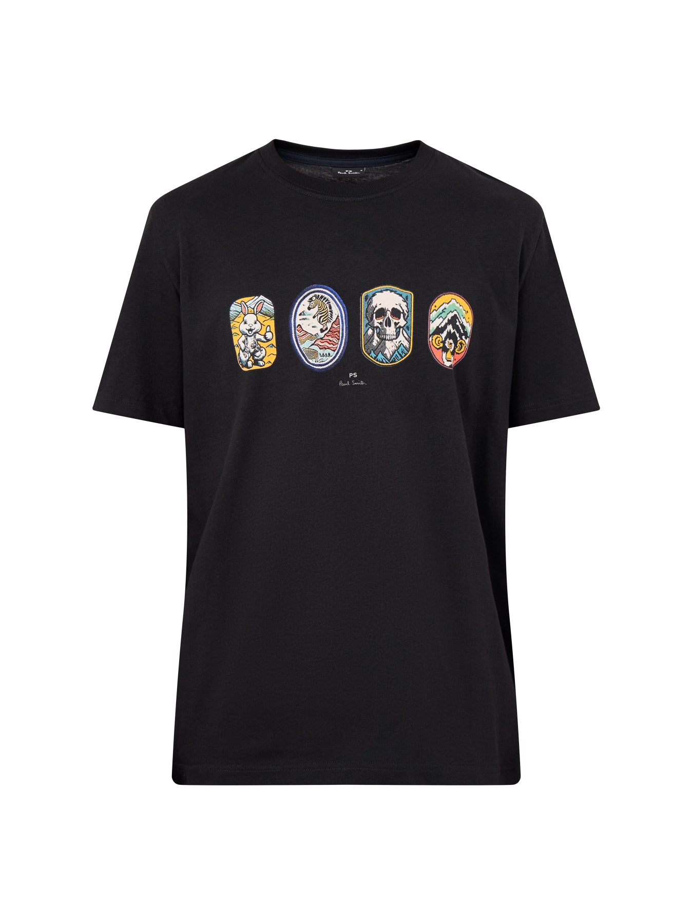 Badges Short Sleeves Tee Black