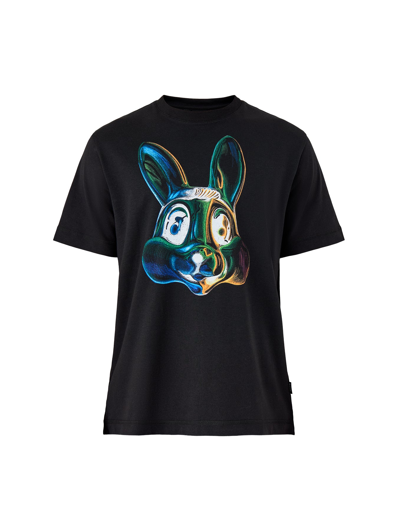 Rabbit Tee Black