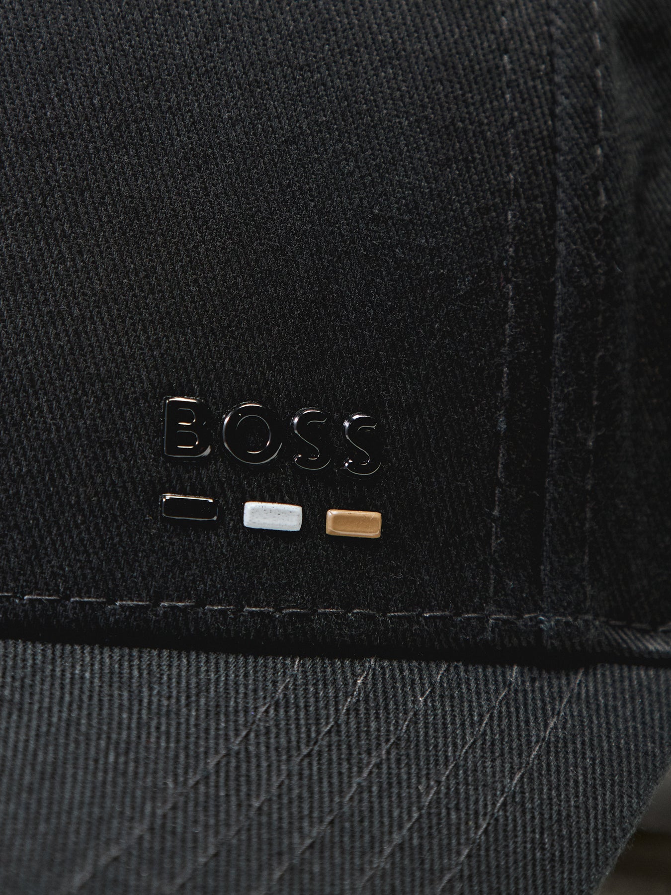 Zed Stripe Cap Black