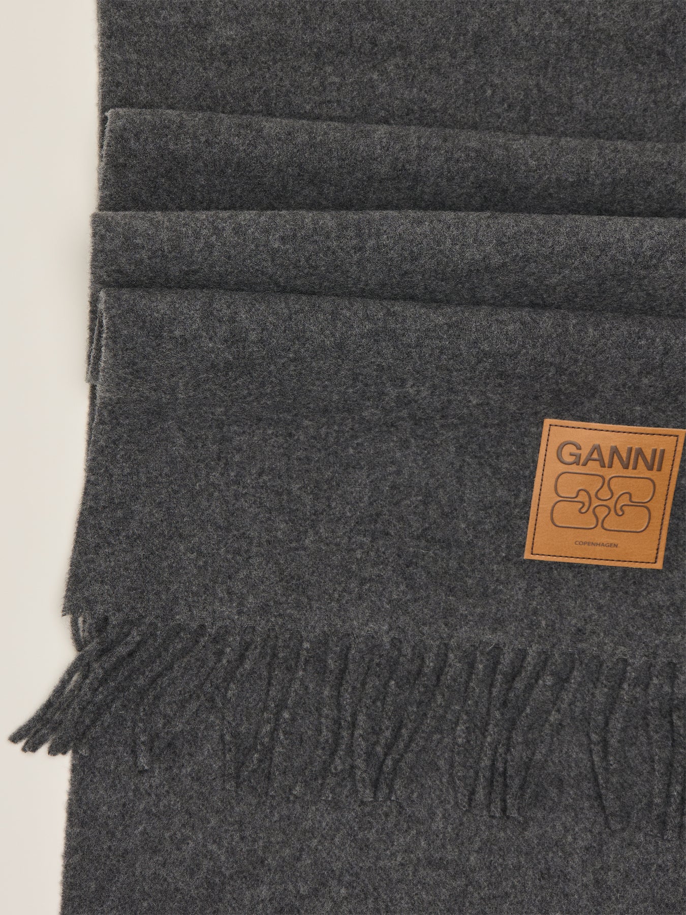 Double Face Wool Scarf Paloma Melange