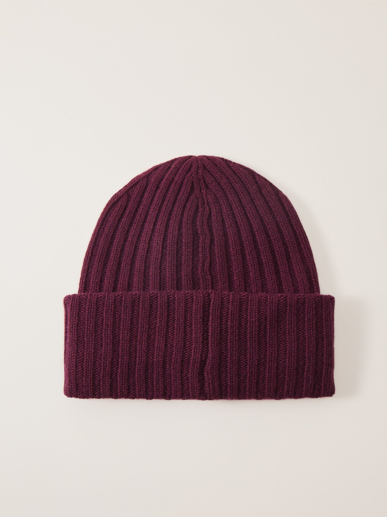 Ganni Core Future Wool Beanie Burgundy