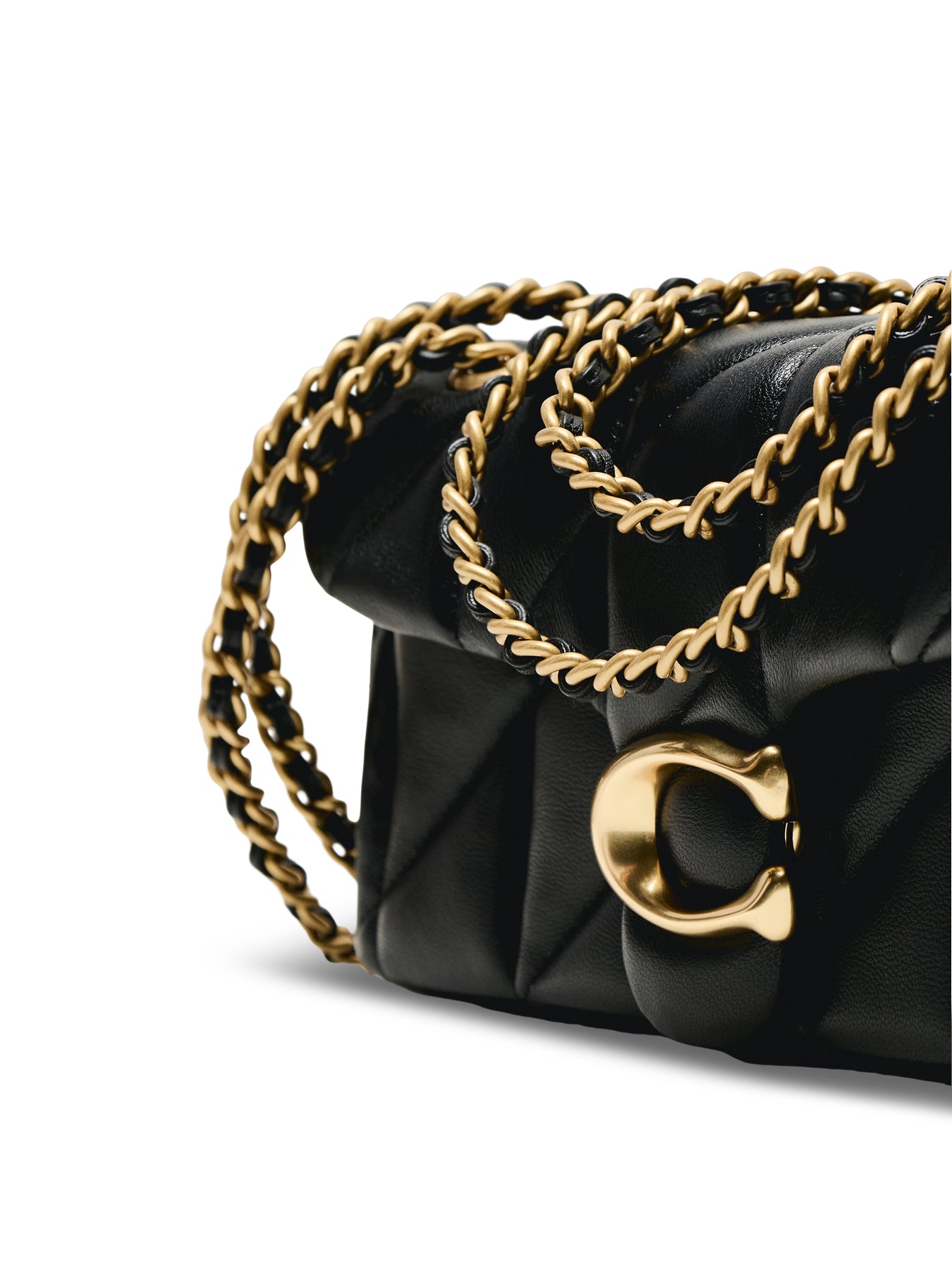 Quilted Tabby Shoulder Bag 20 with Chain