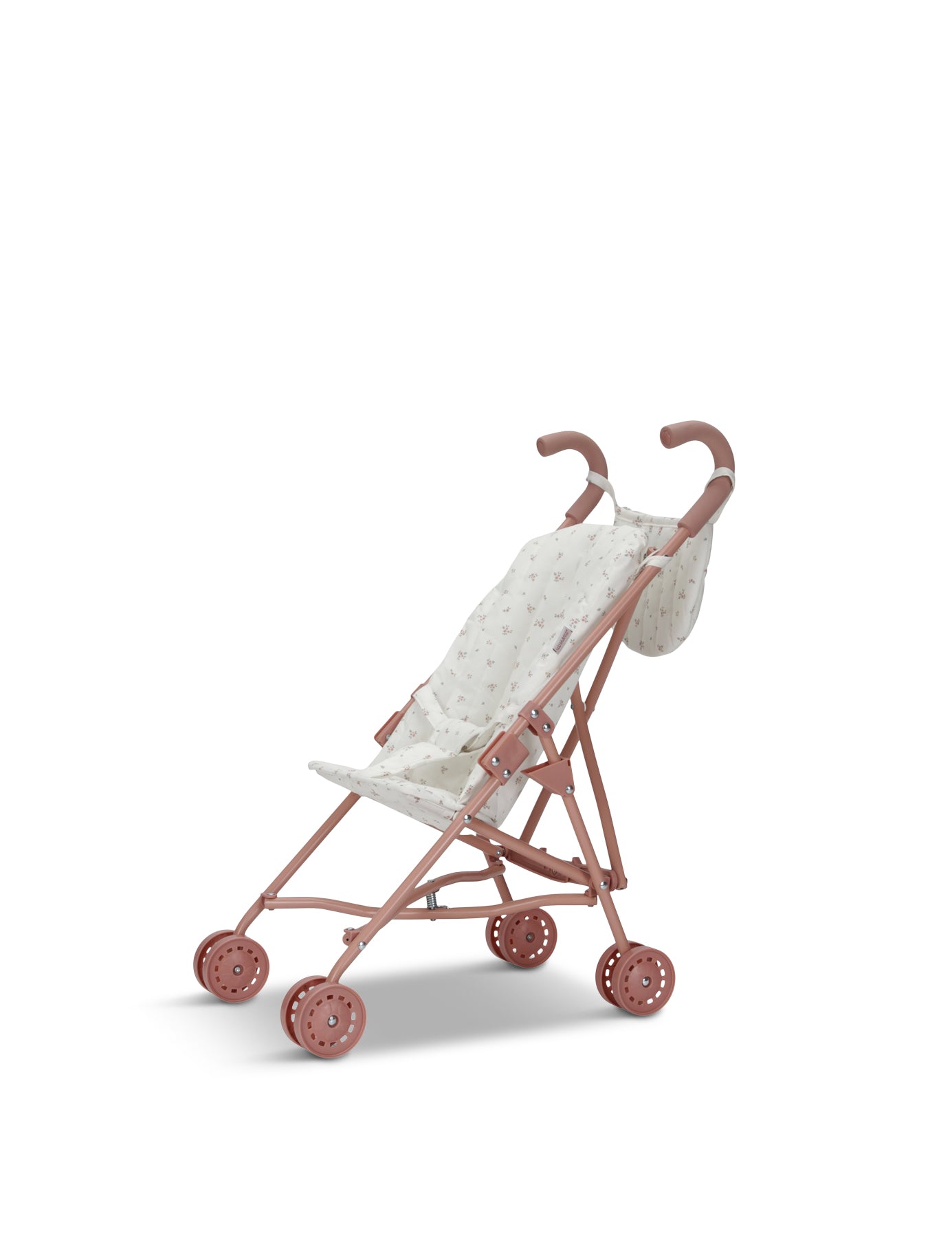 Pink Metal Doll Stroller