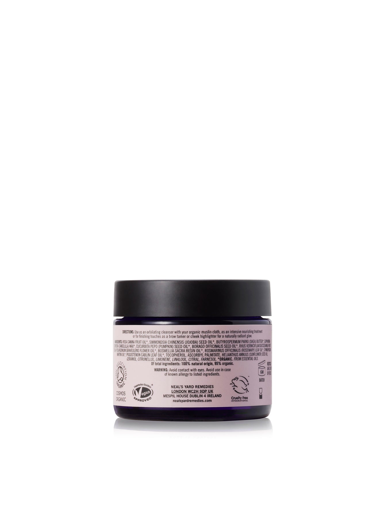 Vegan Wild Rose Beauty Balm 50g