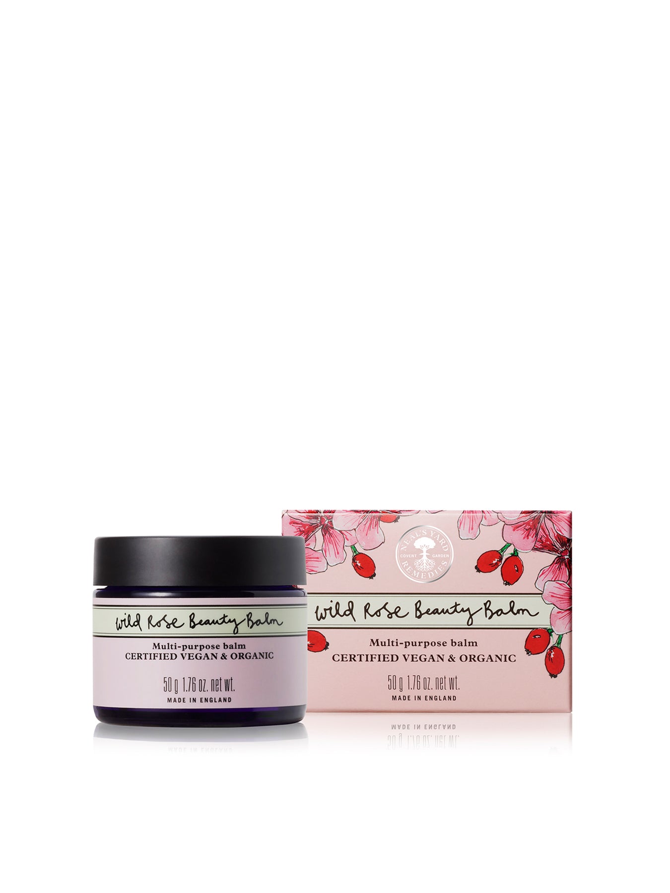 Vegan Wild Rose Beauty Balm 50g