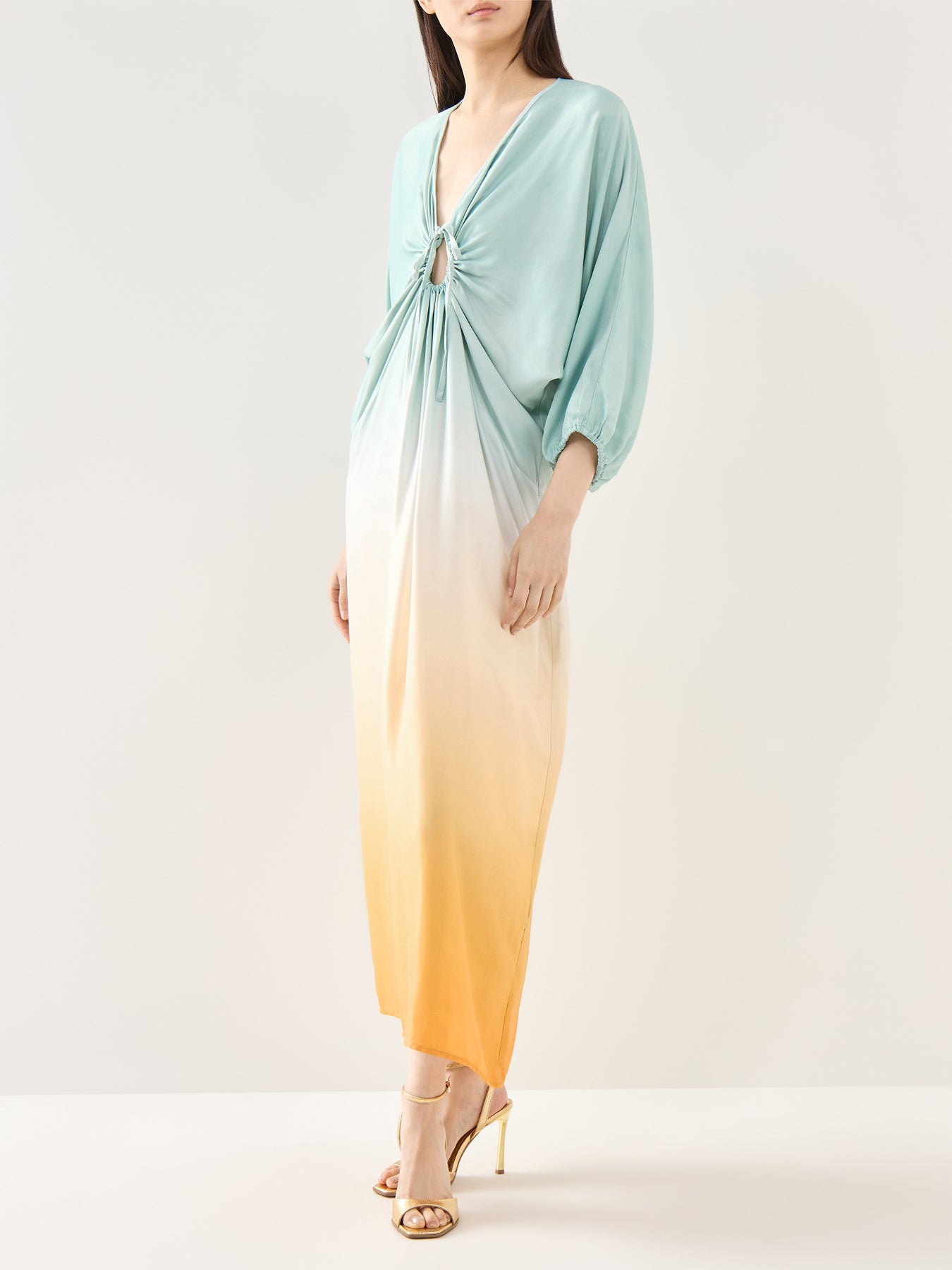 Blue Ombre Toria Dress