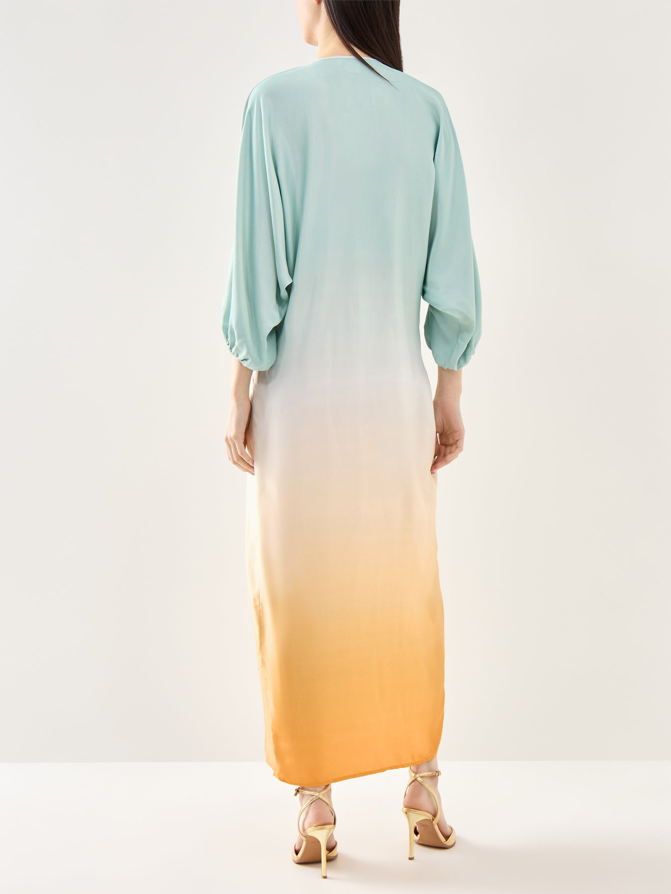 Blue Ombre Toria Dress