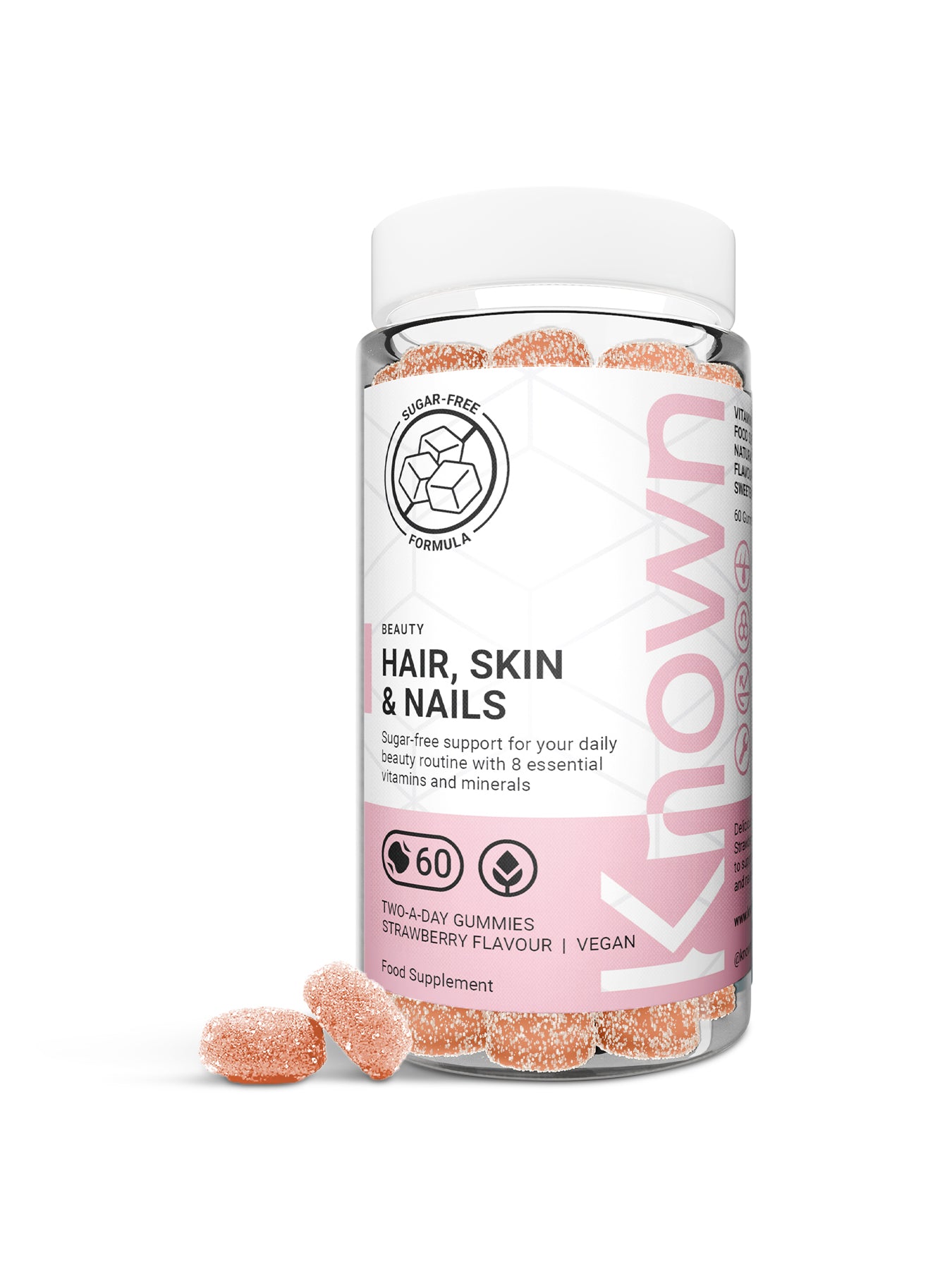 Hair, Skin & Nails Sugar-Free Vegan Gummies