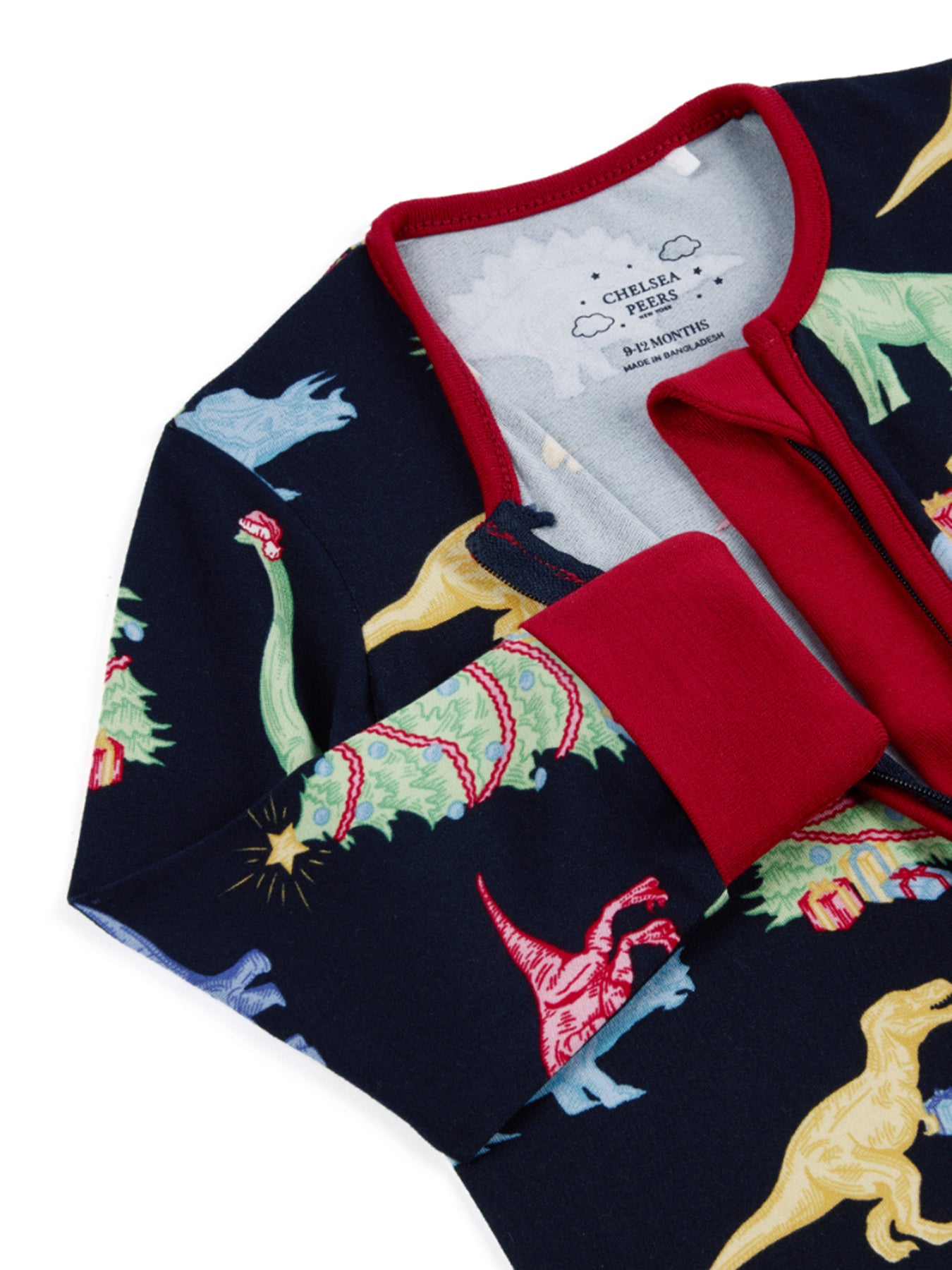 Baby Zip Fastening Sleepsuit Pink