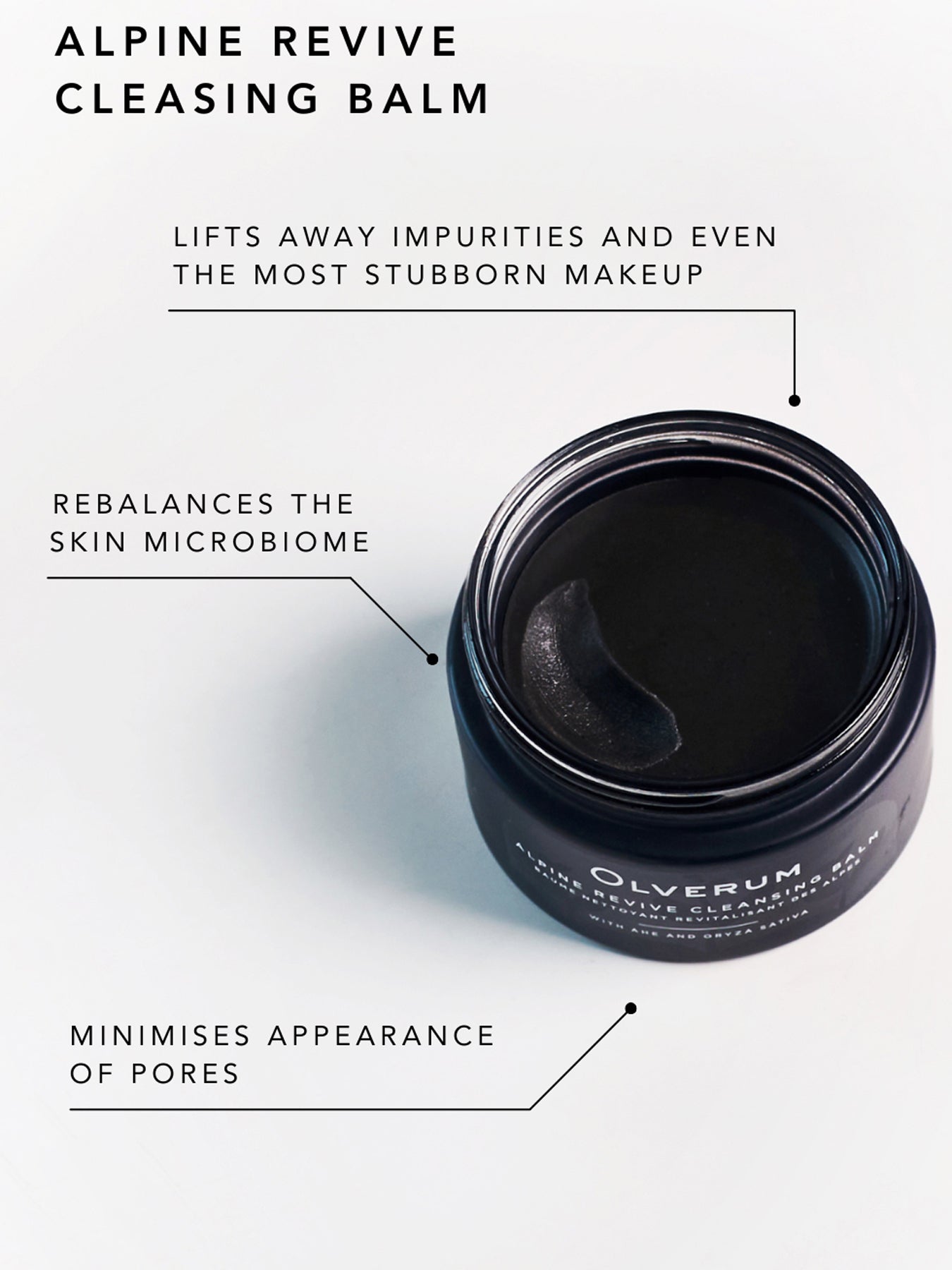 Olverum Alpine Revive Cleansing Balm 100ml