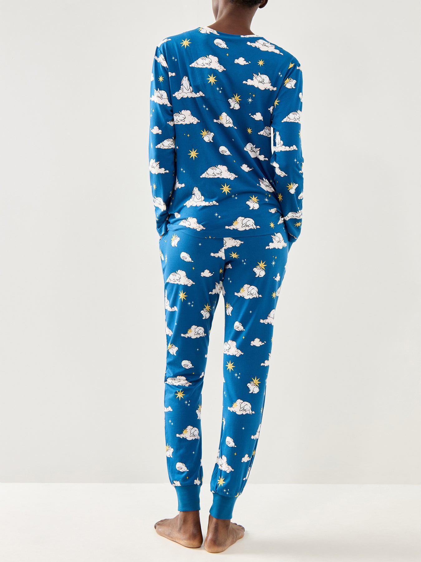 Celestial Bunny Long Set Teal Teal