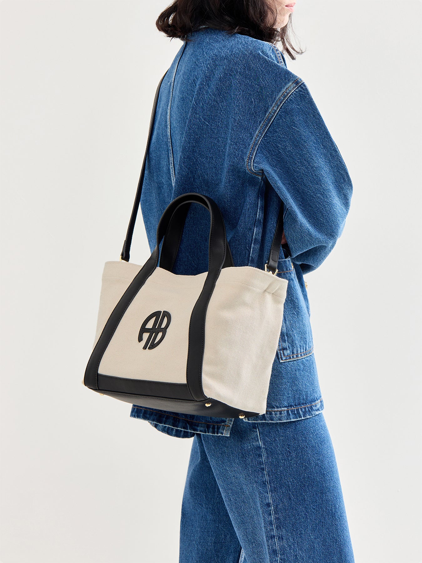 Small Cara Tote Cream