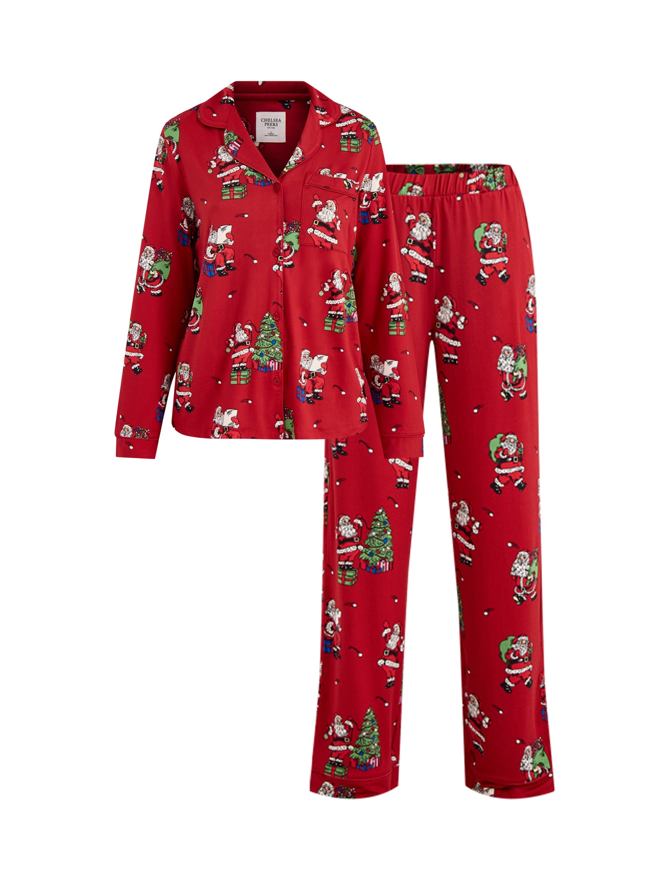 Snowball Santa Pyjama Set Red