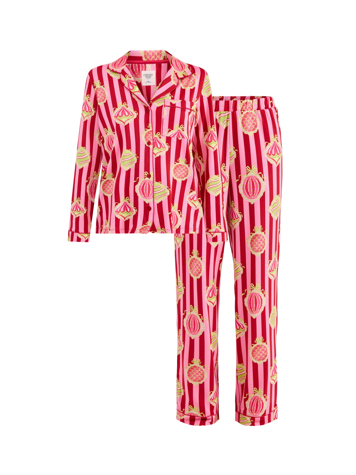 Baubles Pyjama Set Red