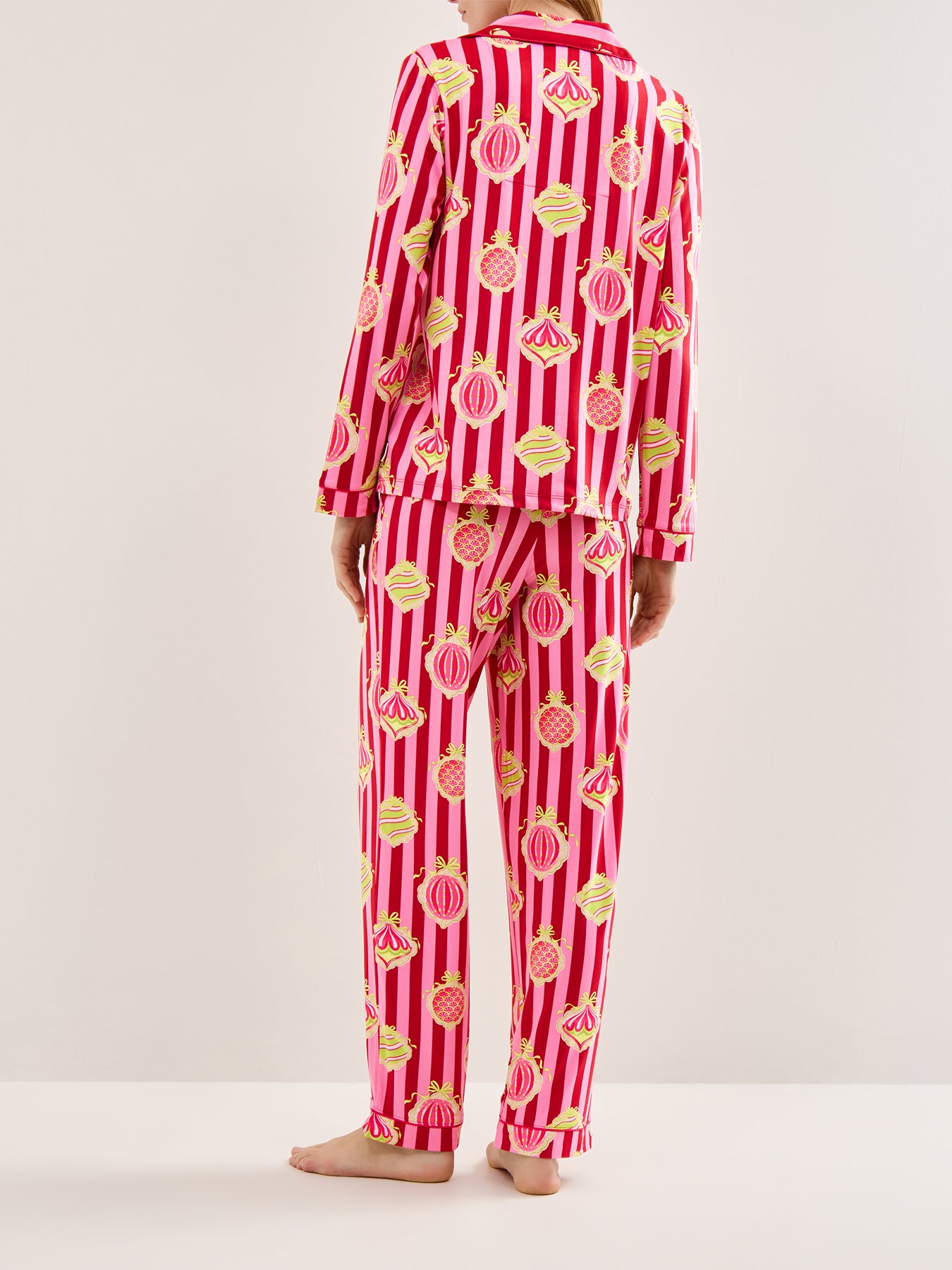 Baubles Pyjama Set Red