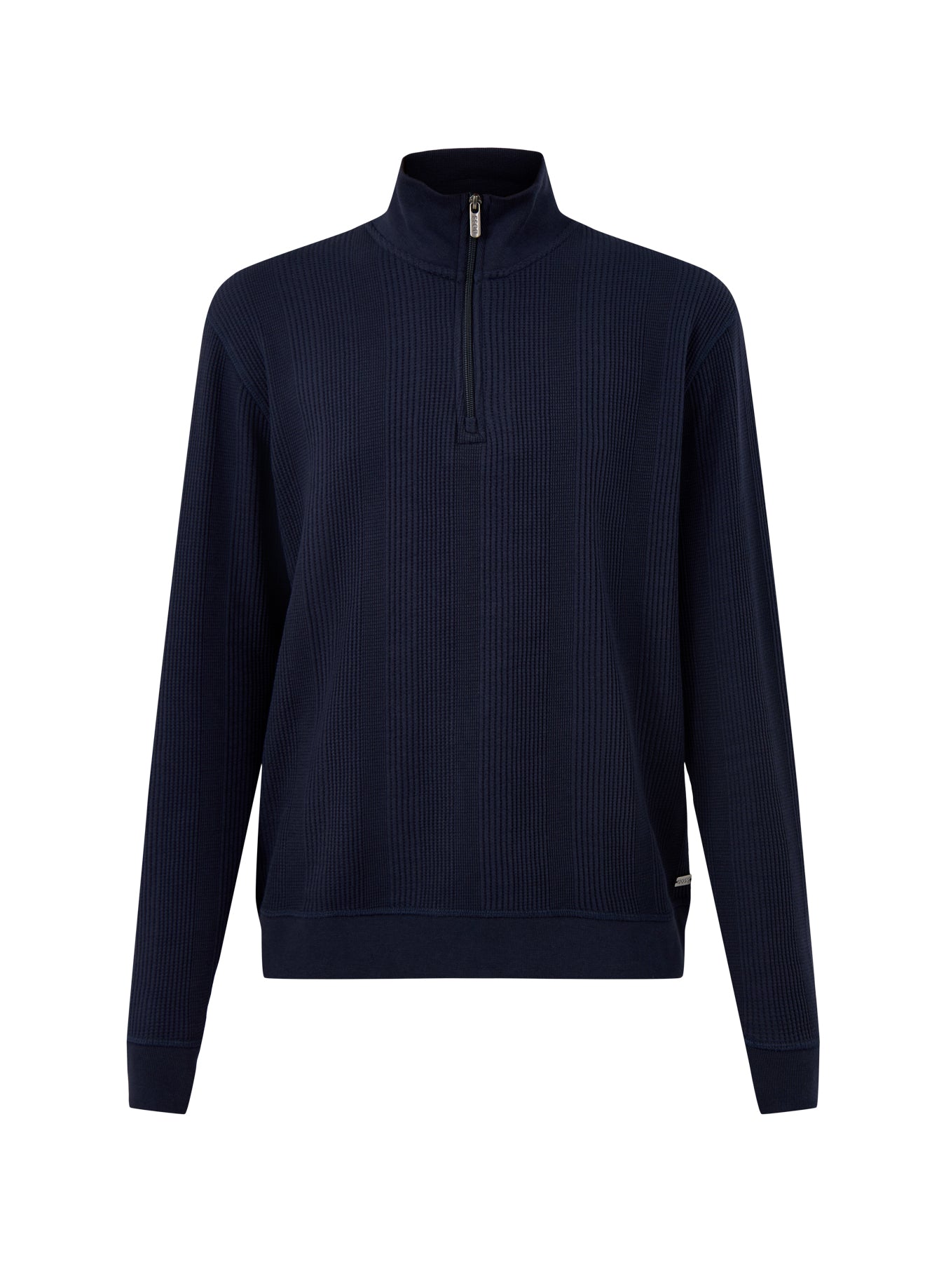 Structure 1/4 Zip Long Sleeves Dark Blue