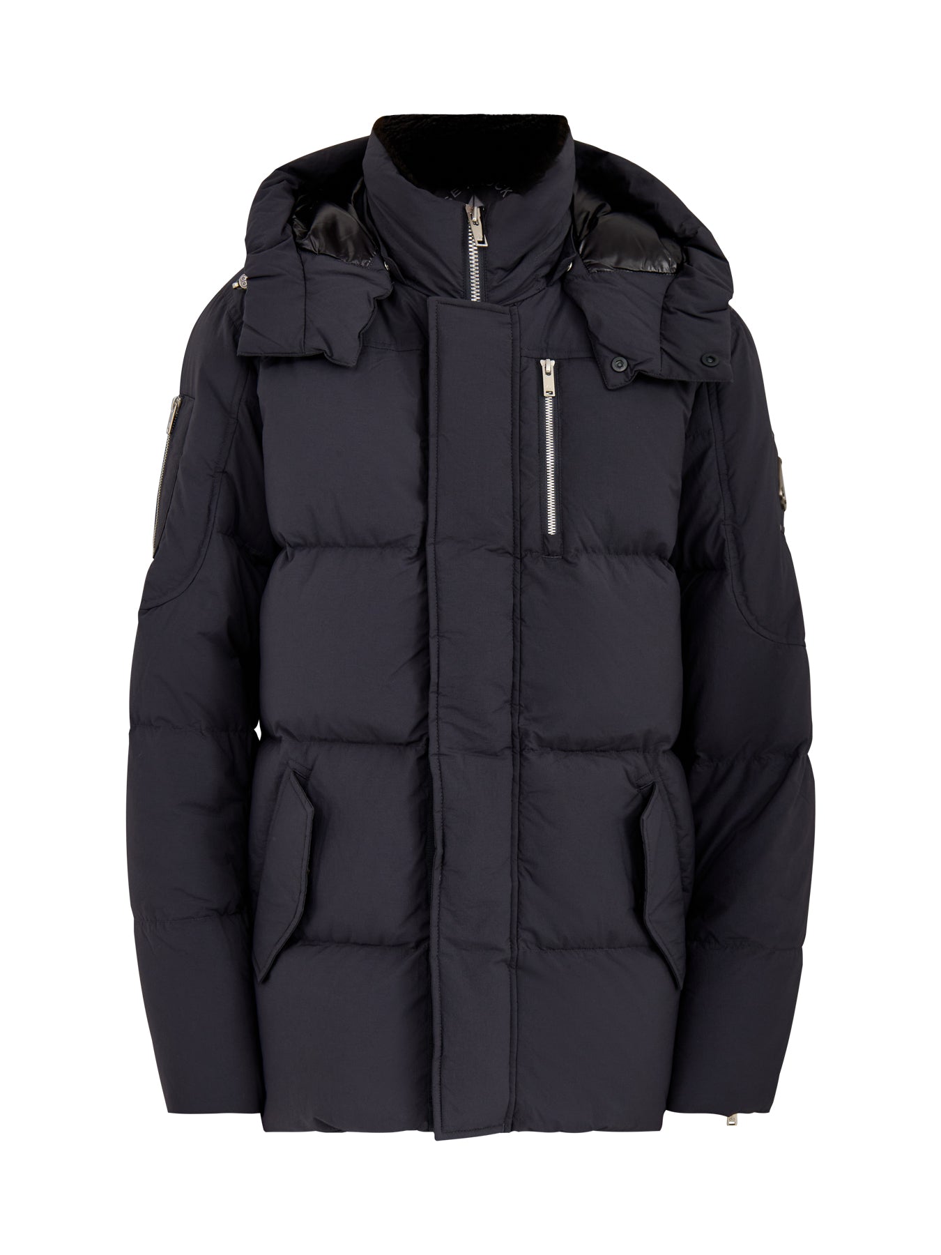 Everest 3Q Puffer Jacket Light Grey