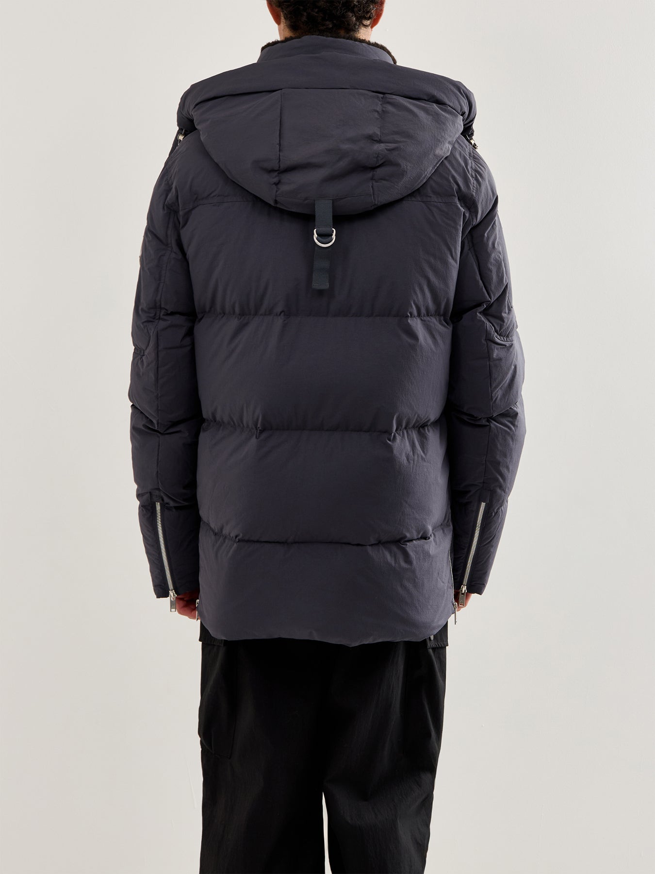 Everest 3Q Puffer Jacket Light Grey