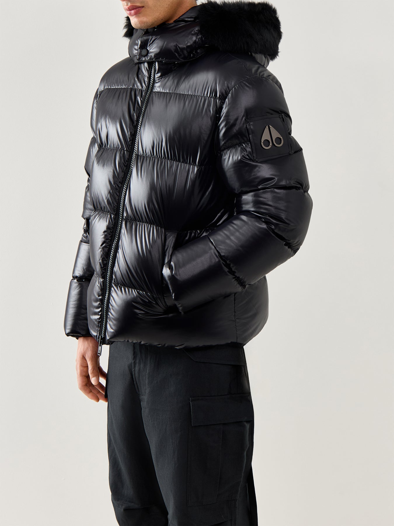 Kings Puffer Jacket Black