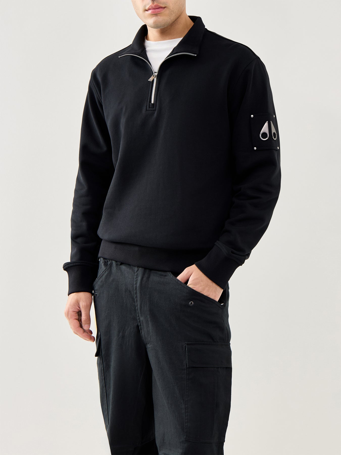 Hartsfield 1/4 Zip Black
