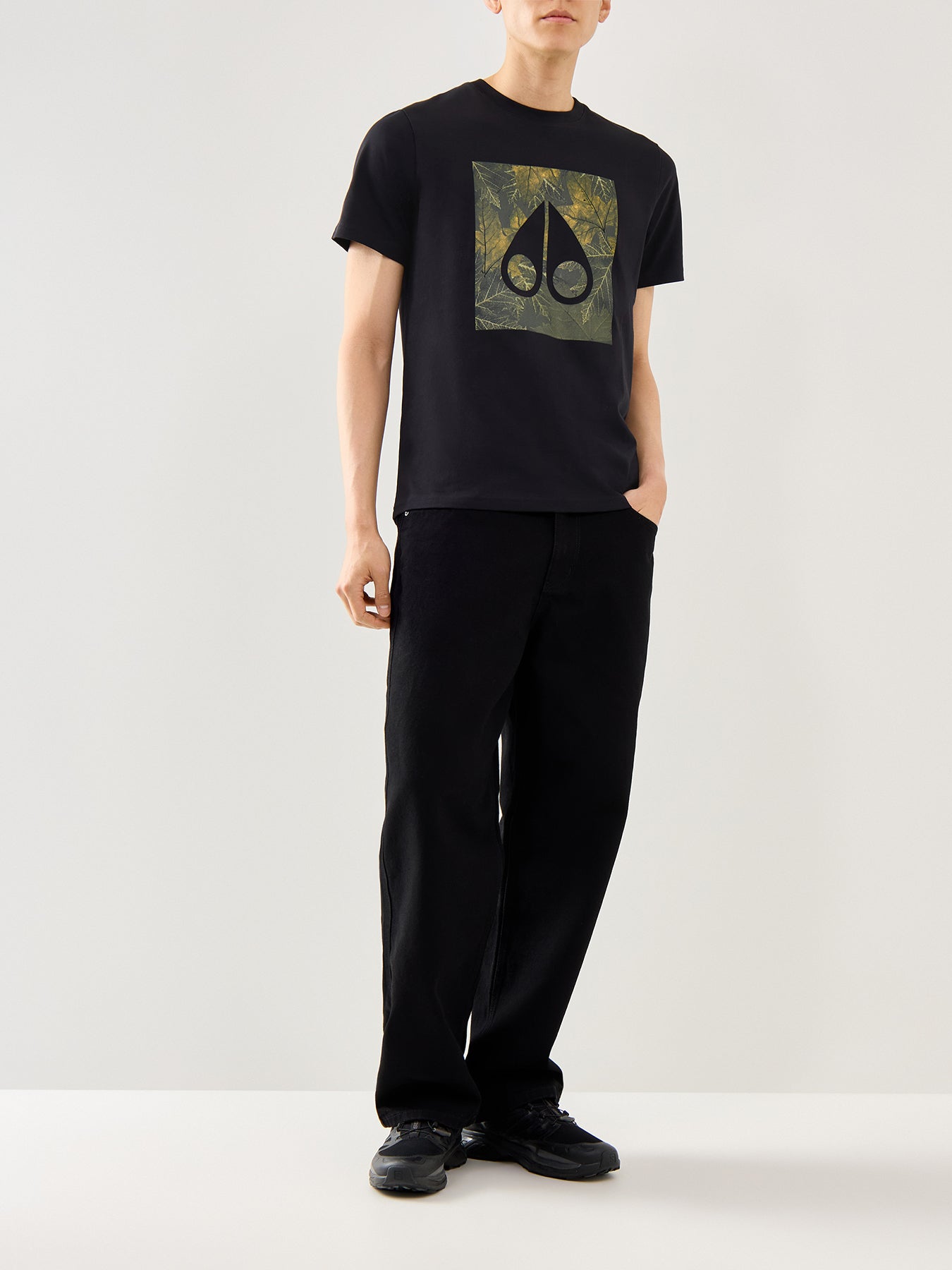 Hemlock Cotton Tee Black