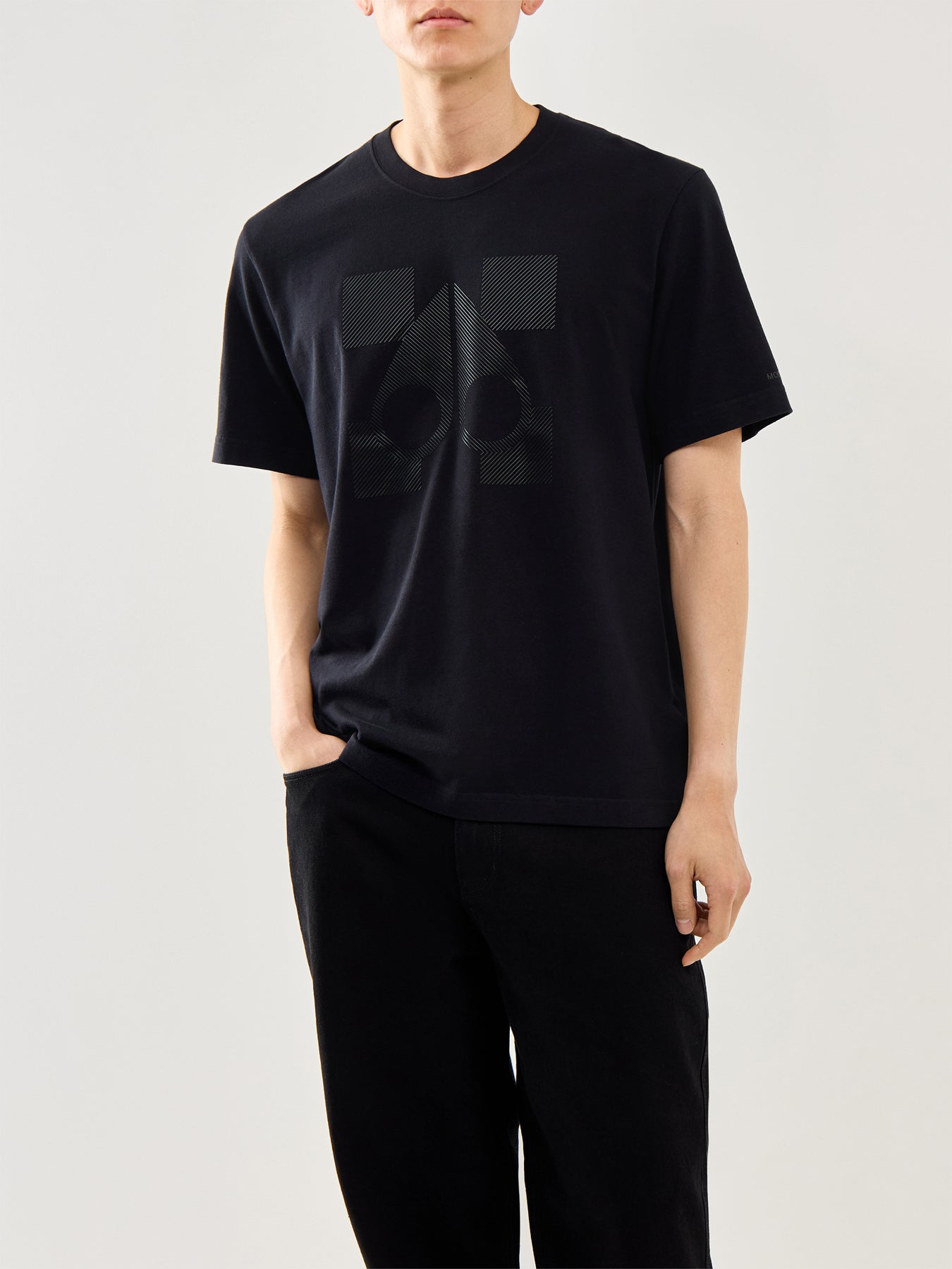 Finchley Cotton Tee Black