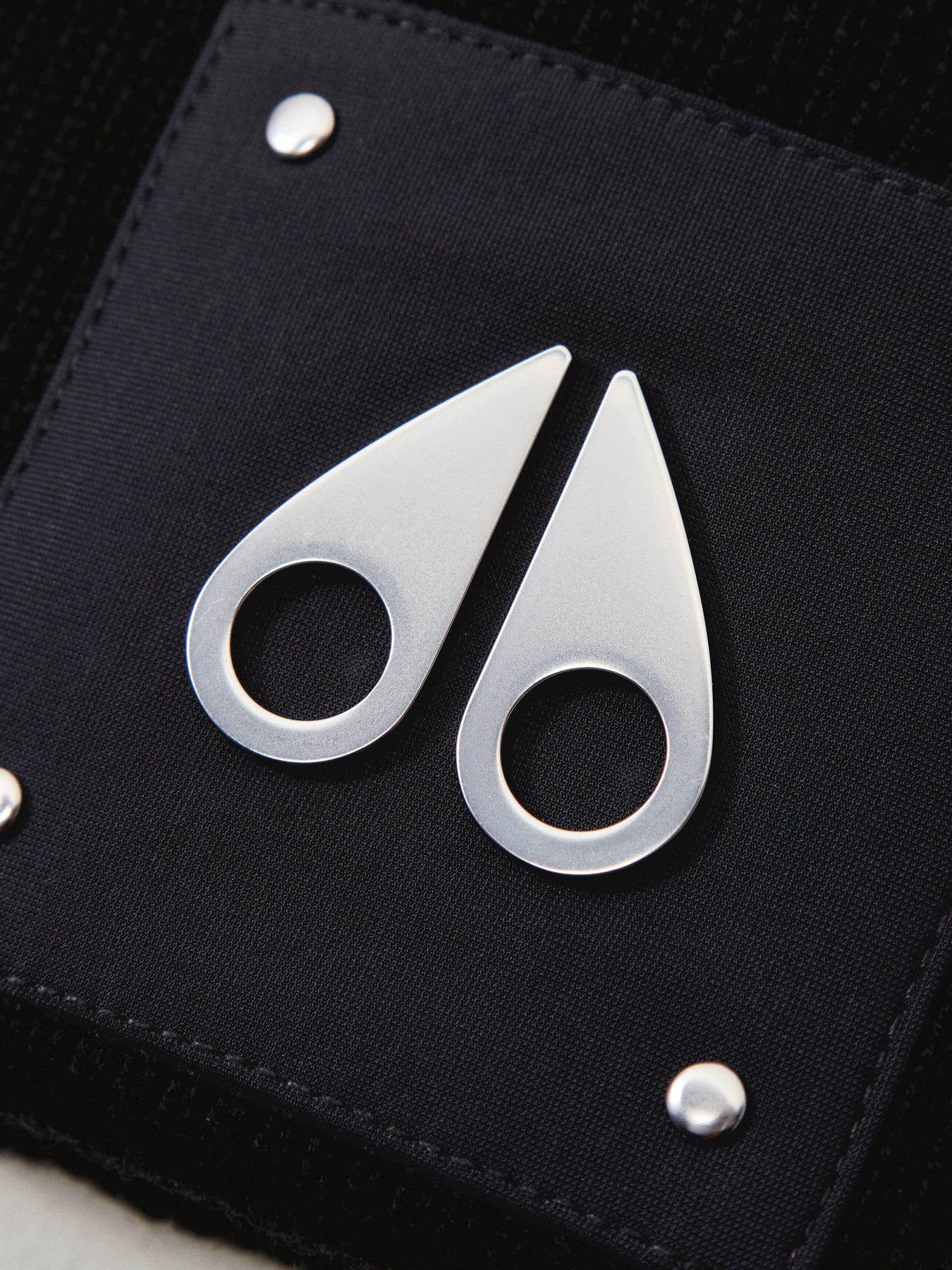 Large Logo Beanie Black Wool