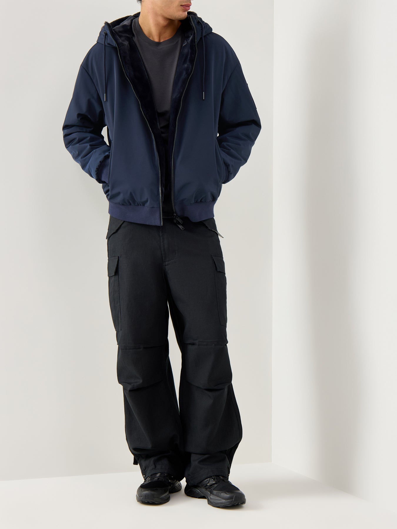 Roland Reversable Bunny Navy