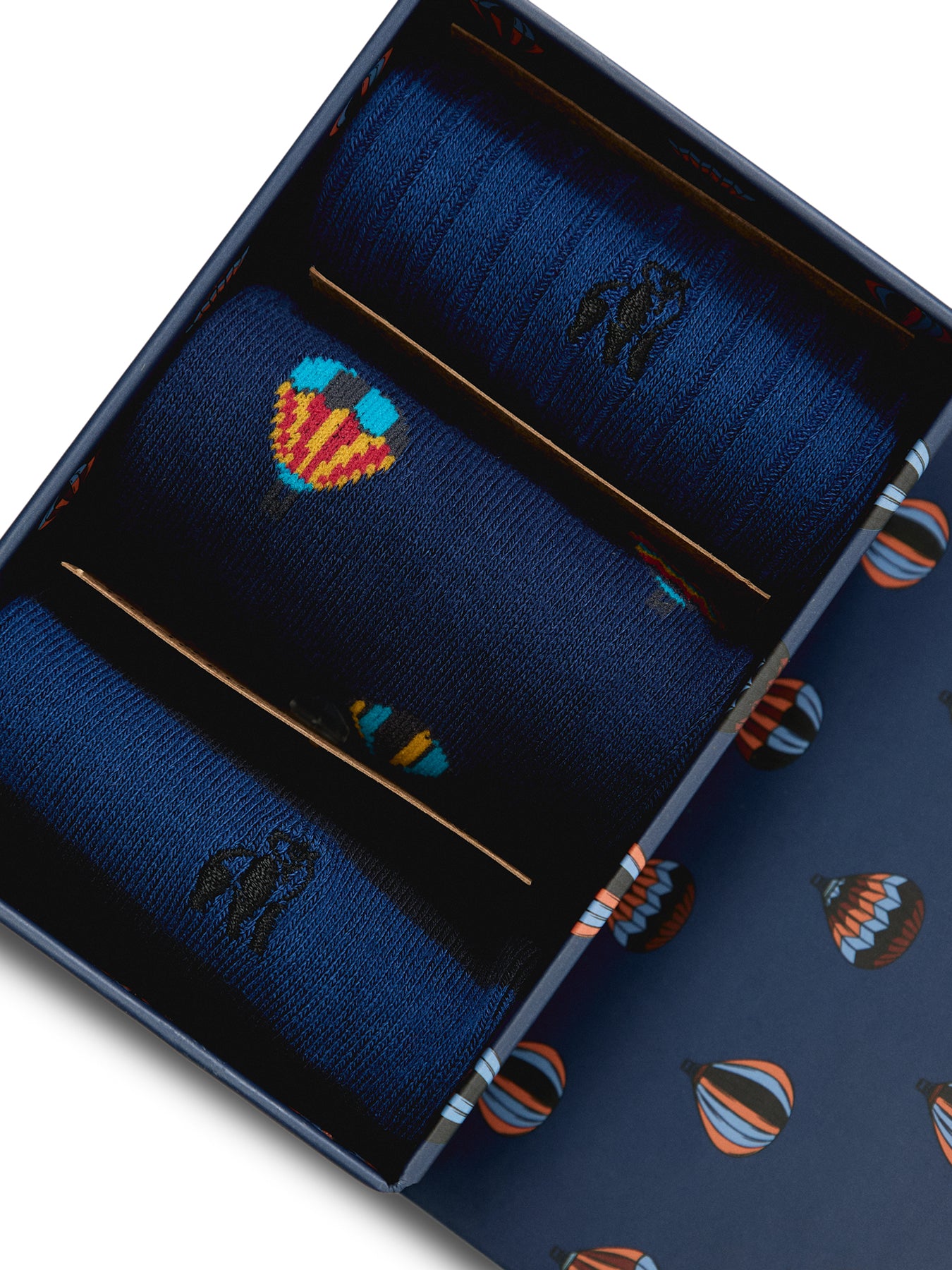 Hot Air Balloon Gift Box - 3 Pairs