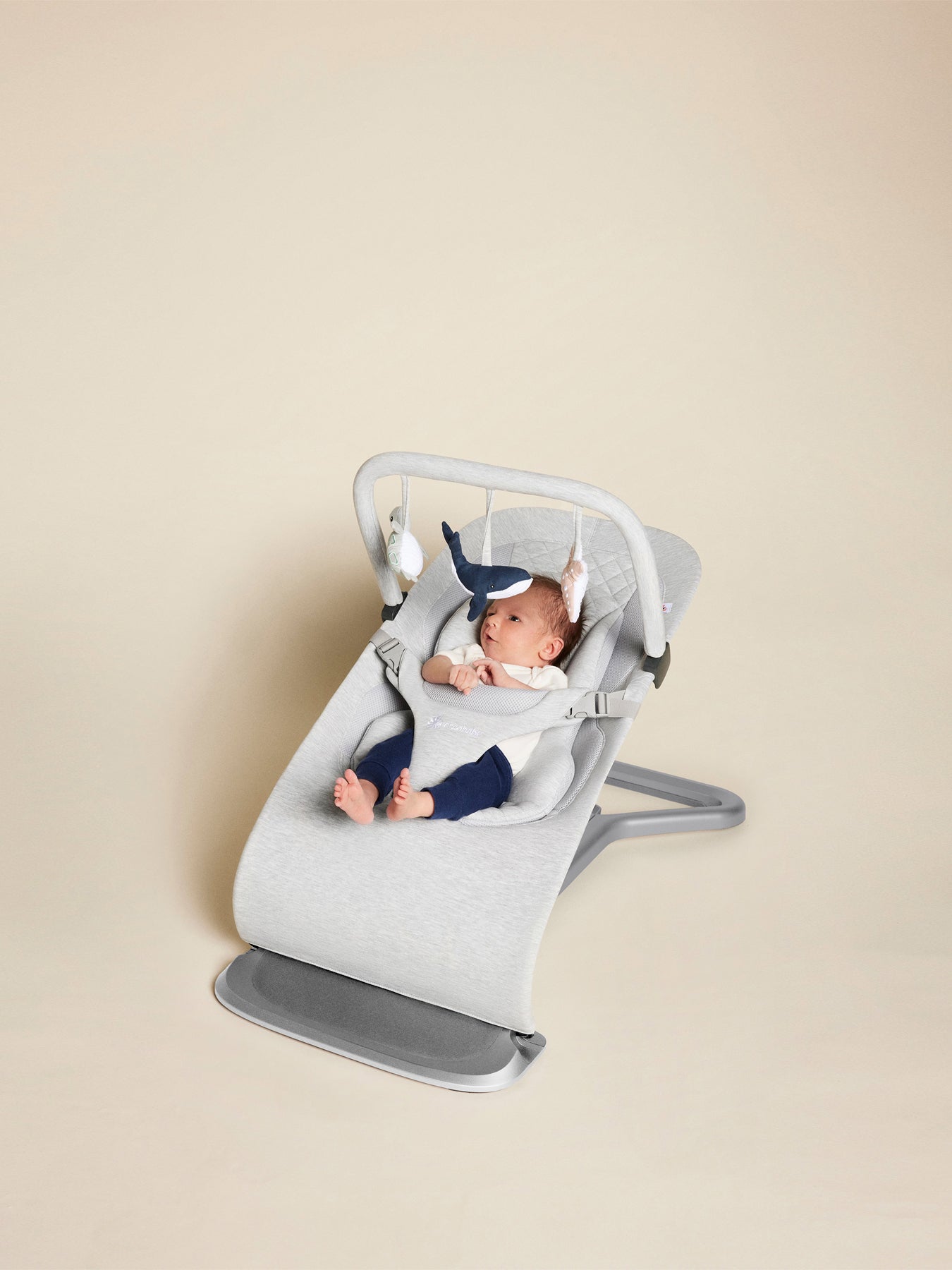 3-in-1 Evolve Bouncer Light Grey