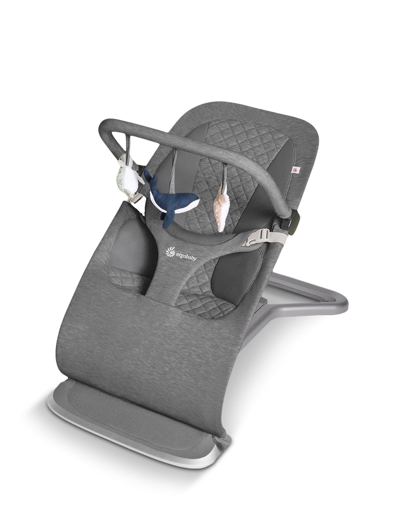 3-in-1 Evolve Bouncer Charcoal Grey