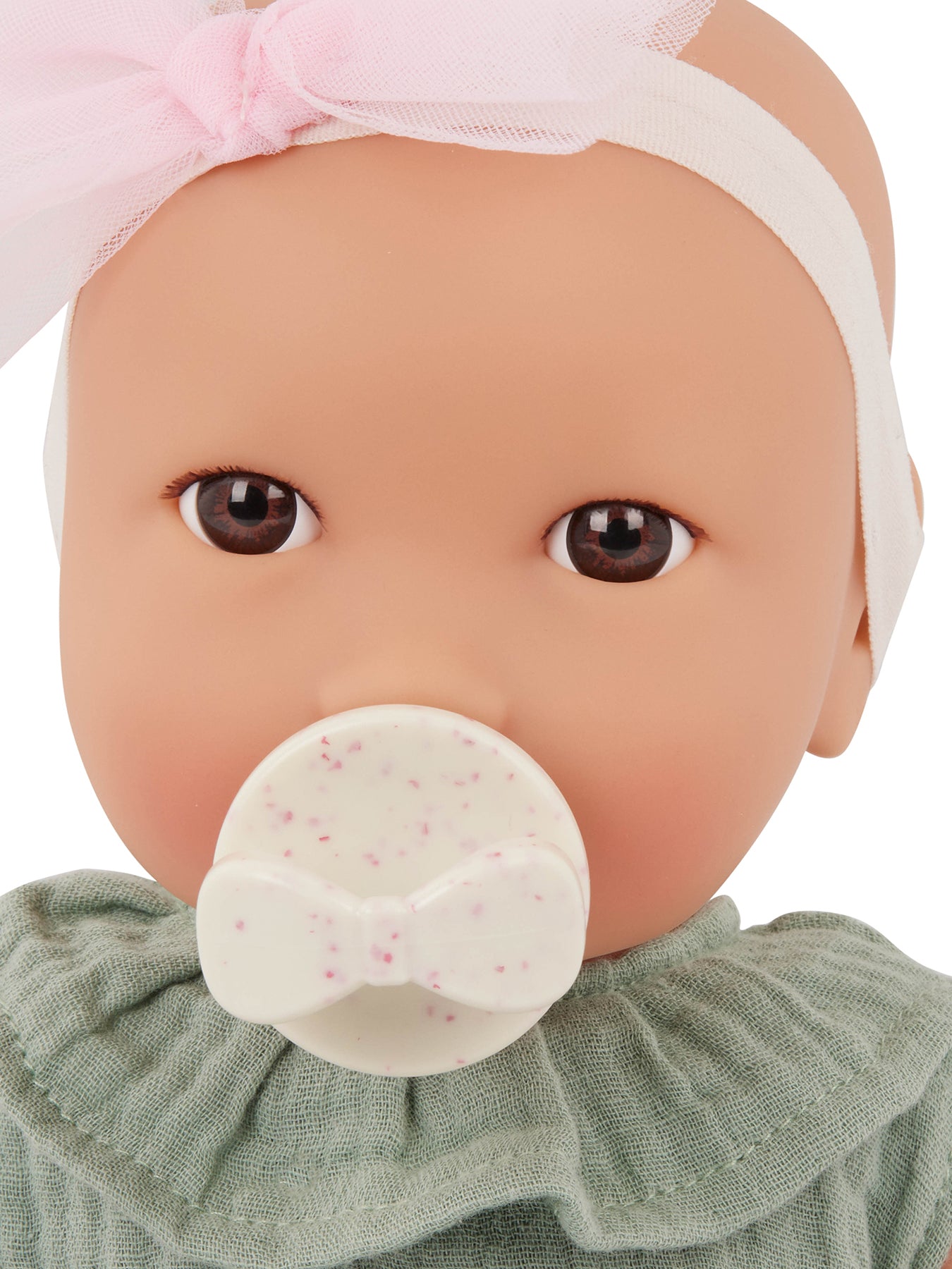 Green Jumper & Bow Doll Outfit