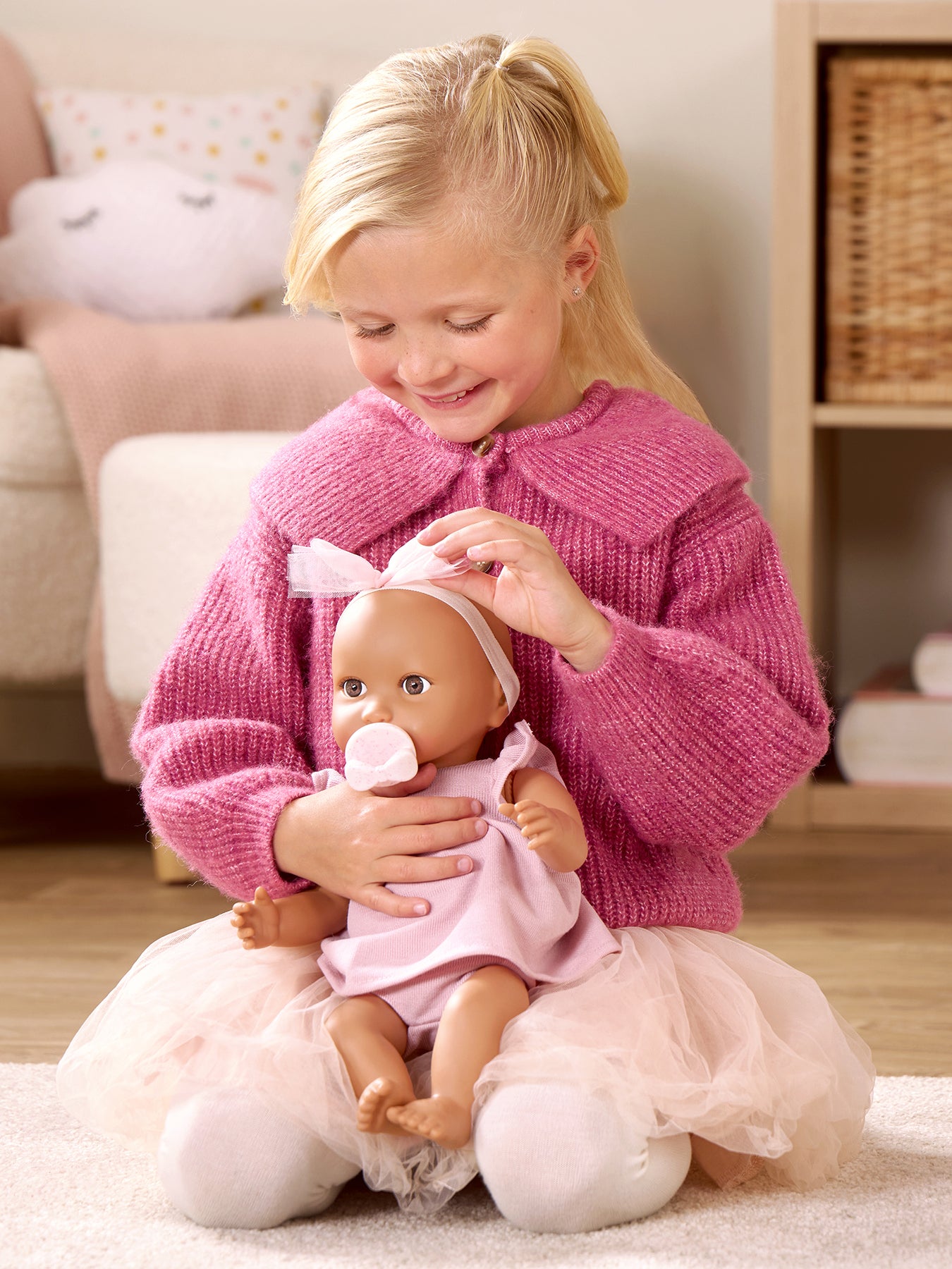 Pink Dress Doll Outfit