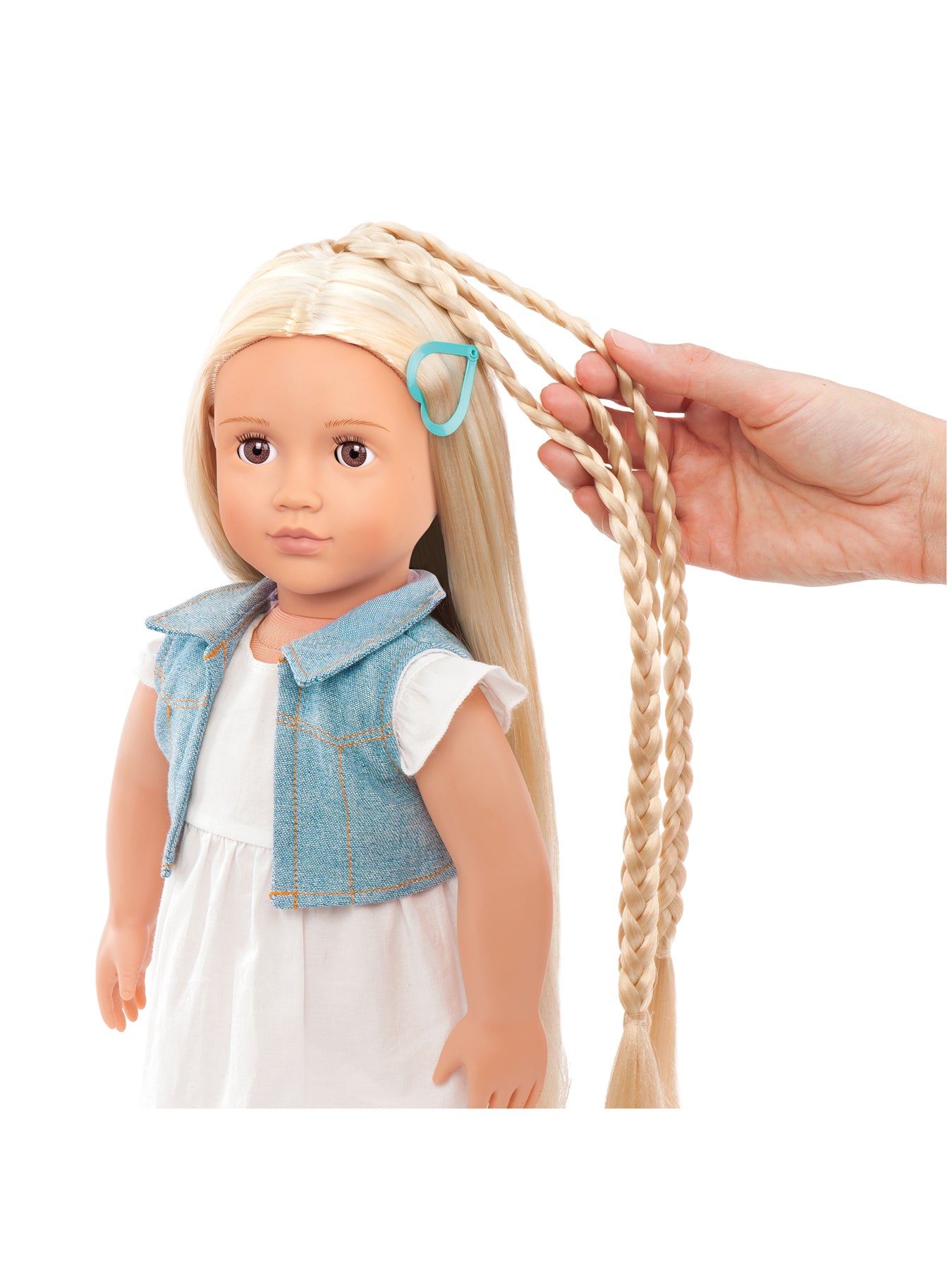 Phoebe Blonde Hair Grow Doll