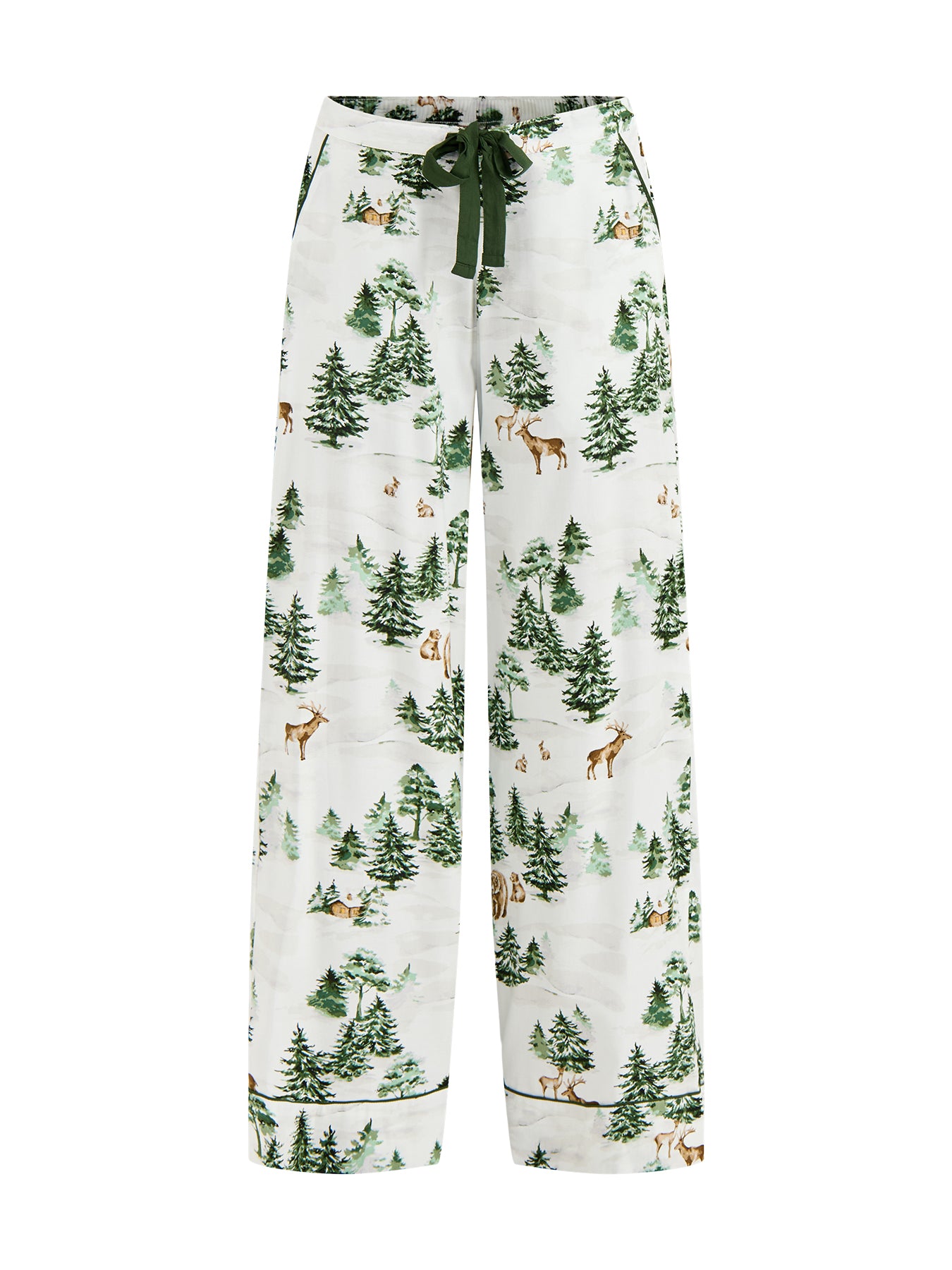 Alpine Pyjama Bottoms Green