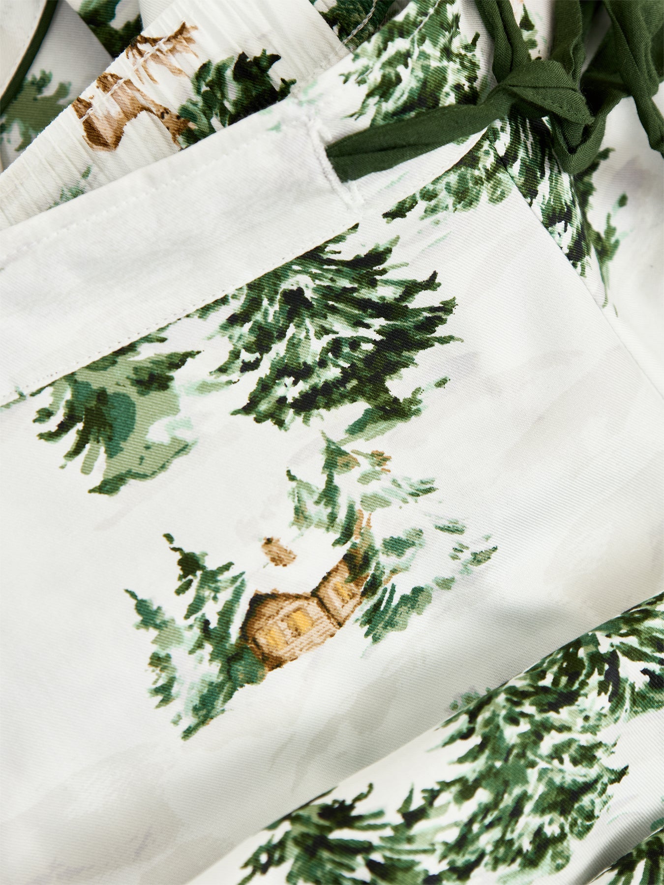 Alpine Pyjama Bottoms Green